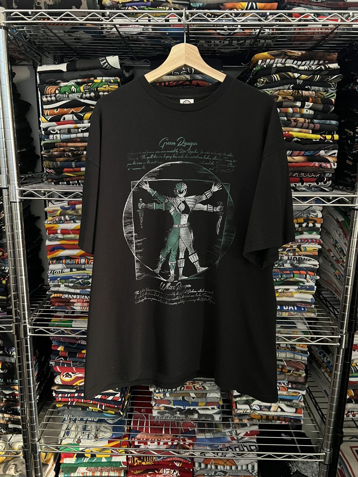 Arts Science 2000s Power Rangers Vitruvian Man Parody Movie Green T-Shirts, Hoodie, Sweatshirt