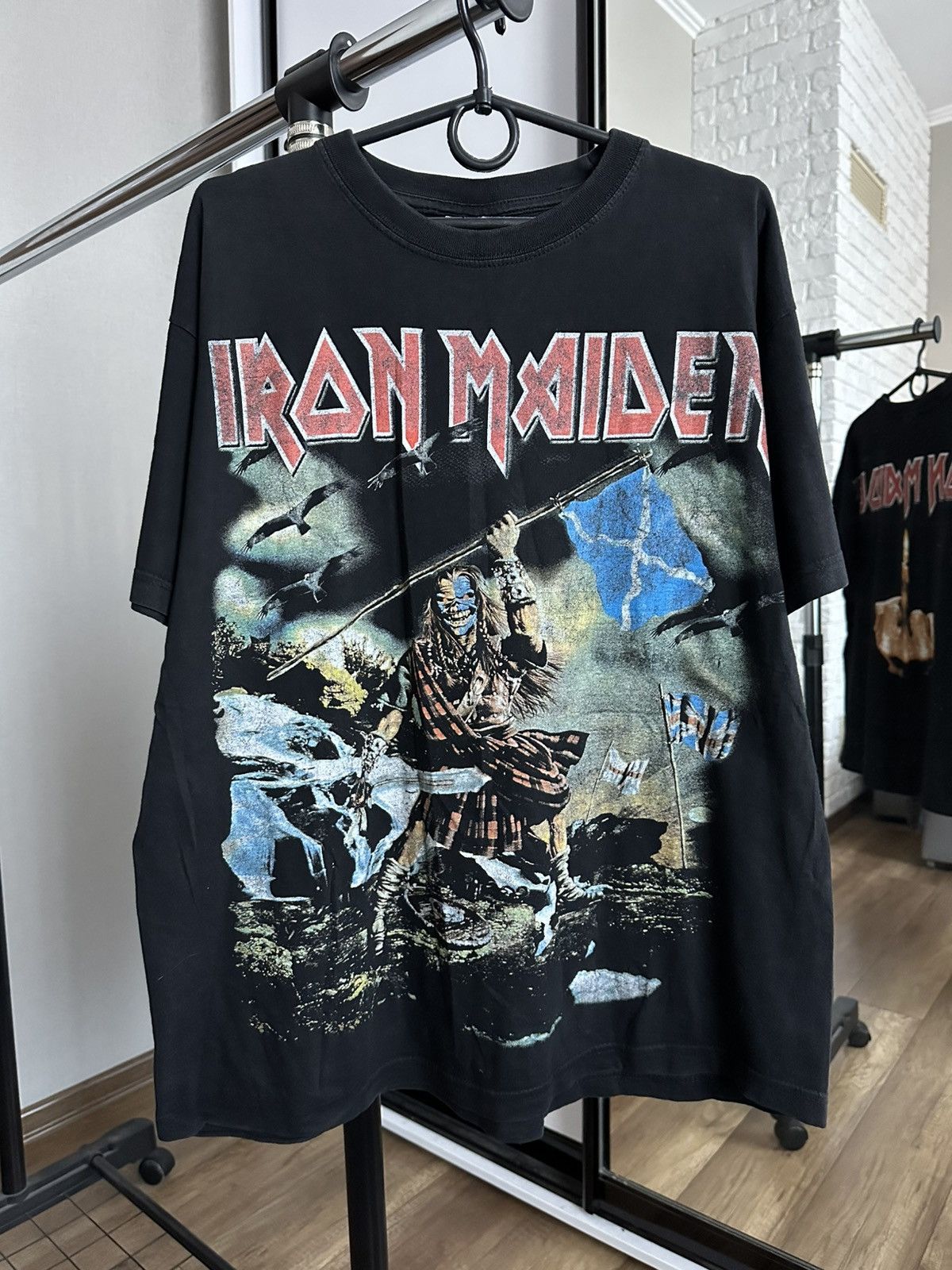 Maiden Iron Maiden Vintage Rock Band T Shirt Tee 90s Hoodie, Sweatshirt | PodTeesHub.com