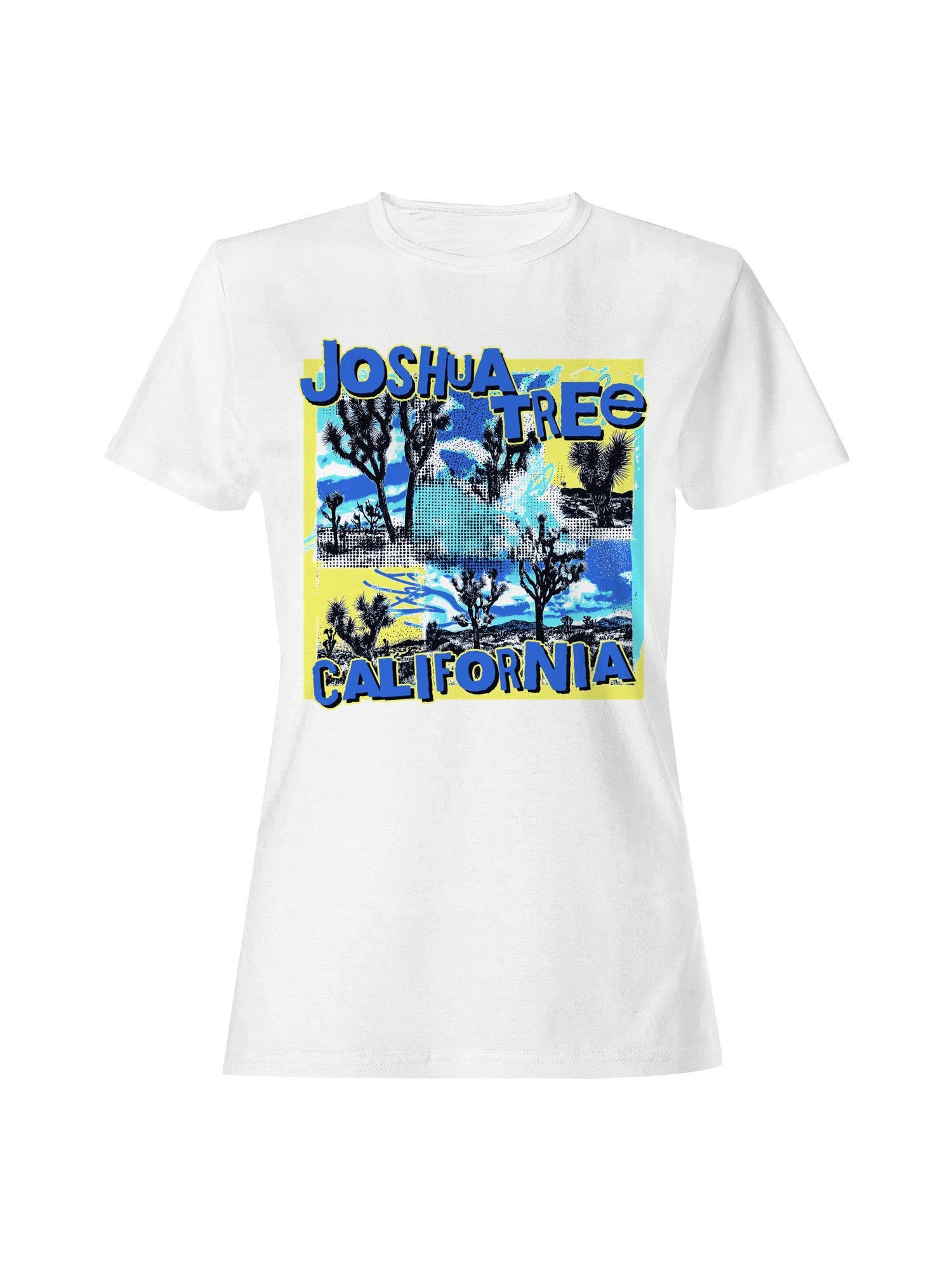 Joshua Tree California Art Women's T-Shirt Hoodie, Sweatshirt | PodTeesHub.com
