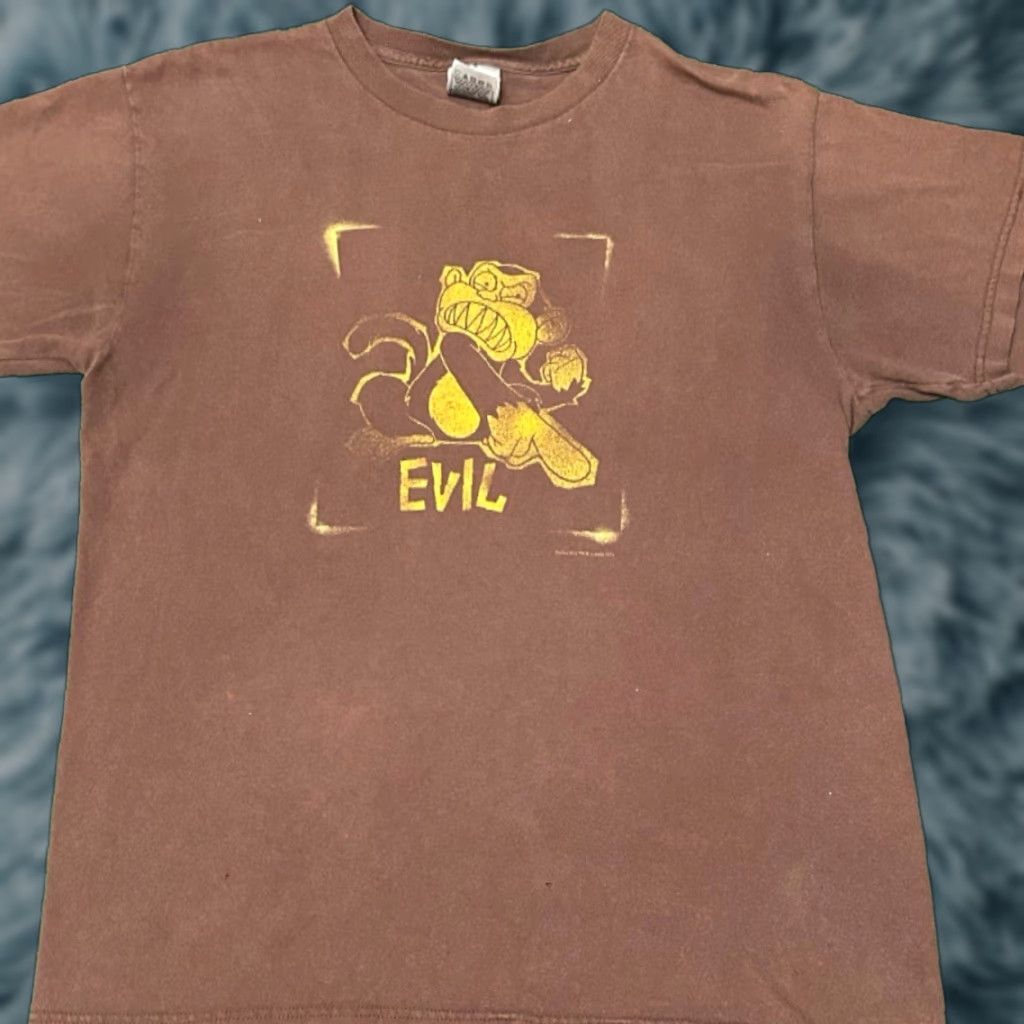 Vintage Family Guy Cartoon Evil Monkey Tv Movie Fox 2005 Shirt Mens M Brown 90s Y2k 2000 200 Hoodie, Sweatshirt