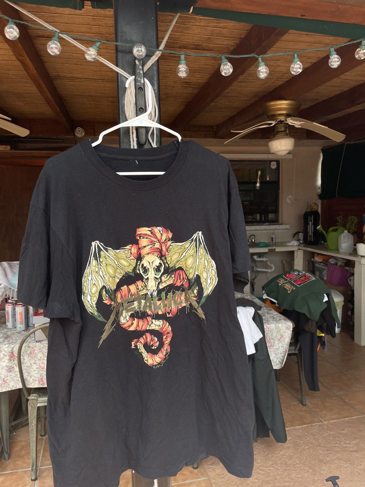 Vintage 1992 Where I Roam Metallica T T-Shirts, Hoodie, Sweatshirt | PodTeesHub.com