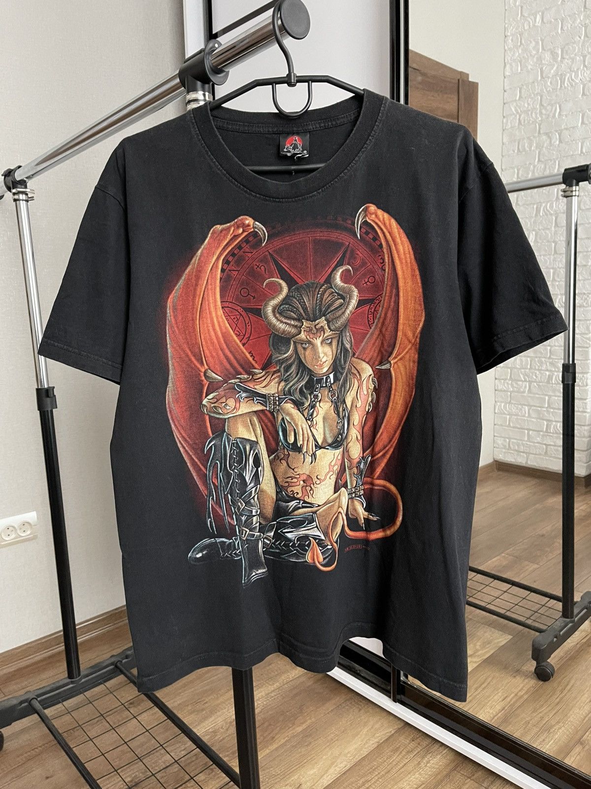 Vintage Devil Girl Hero Buff Vintage Y2k T Shirt Tee 90s Hoodie, Sweatshirt | PodTeesHub.com