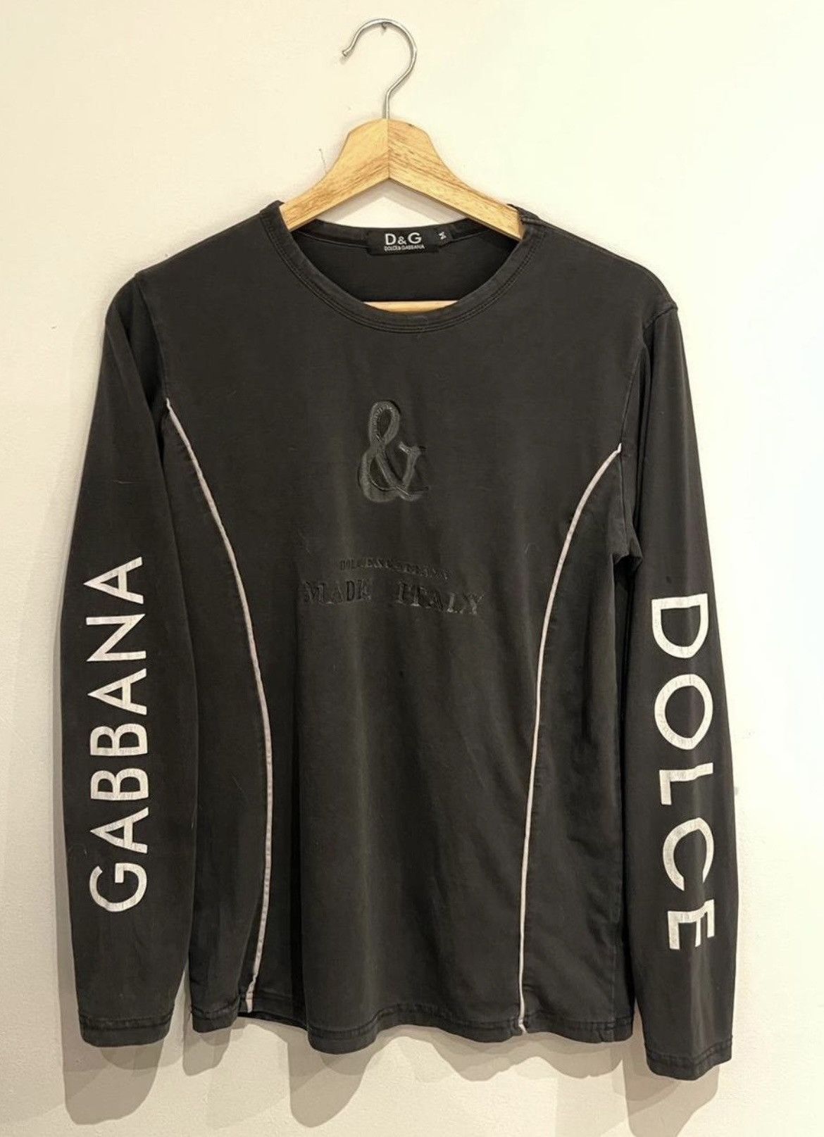 Dolce Gabbana Rare Vintage Dolce Gabbana Long Sleeve T-Shirts, Hoodie, Sweatshirt | PodTeesHub.com
