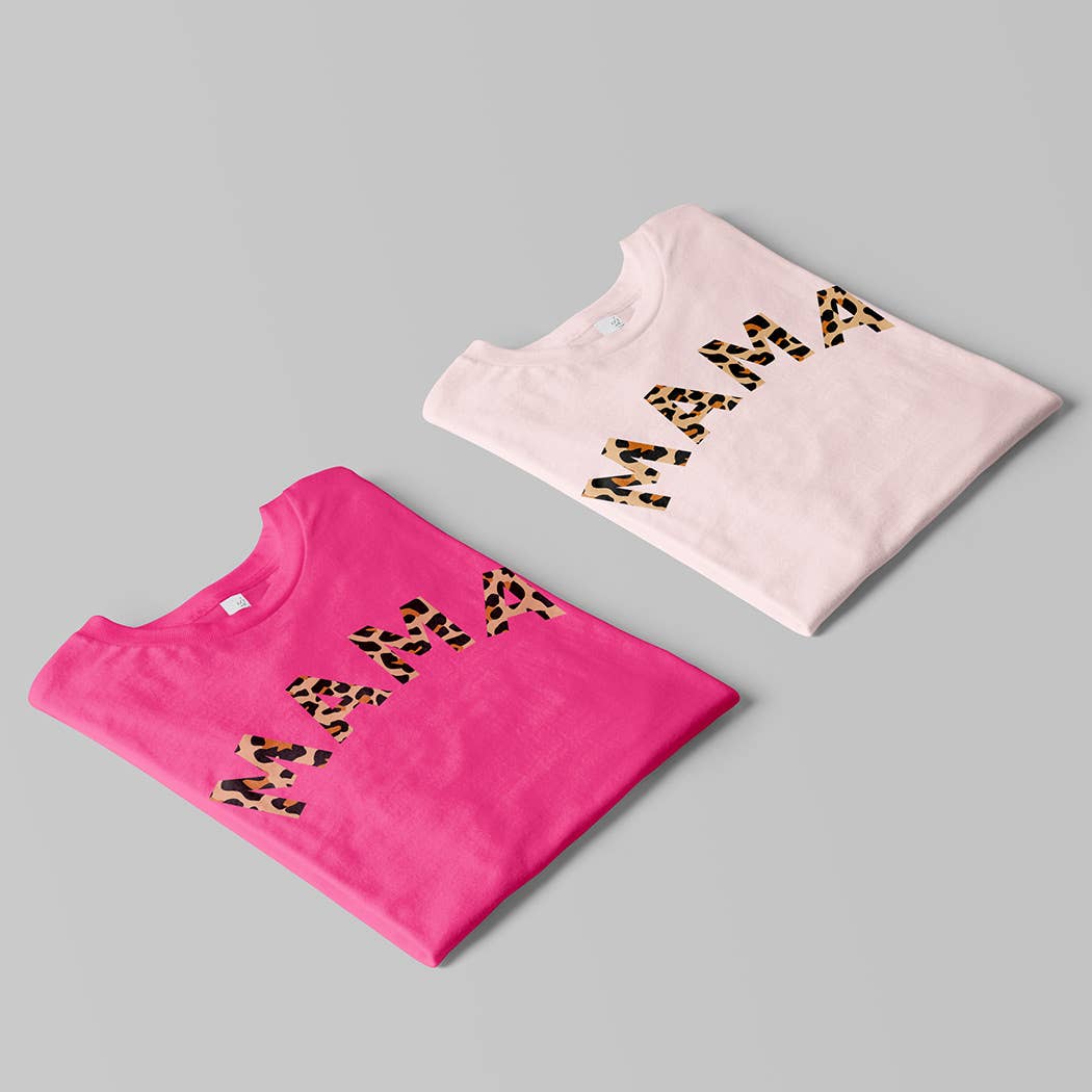 Leopard Mama Printed T-Shirt Hoodie, Sweatshirt | PodTeesHub.com