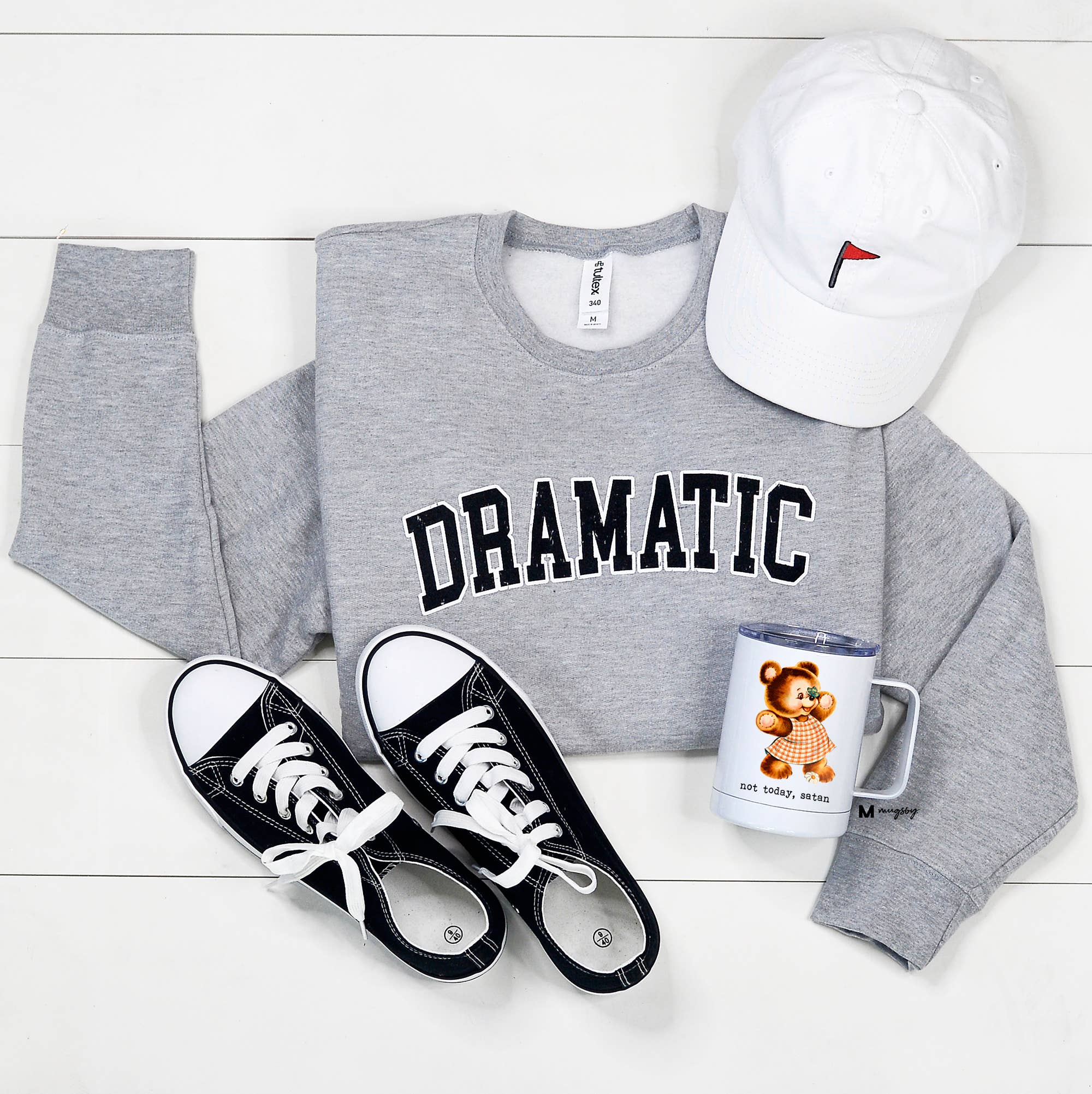 Dramatic Crewneck Sweatshirt T-Shirts, Hoodie | PodTeesHub.com