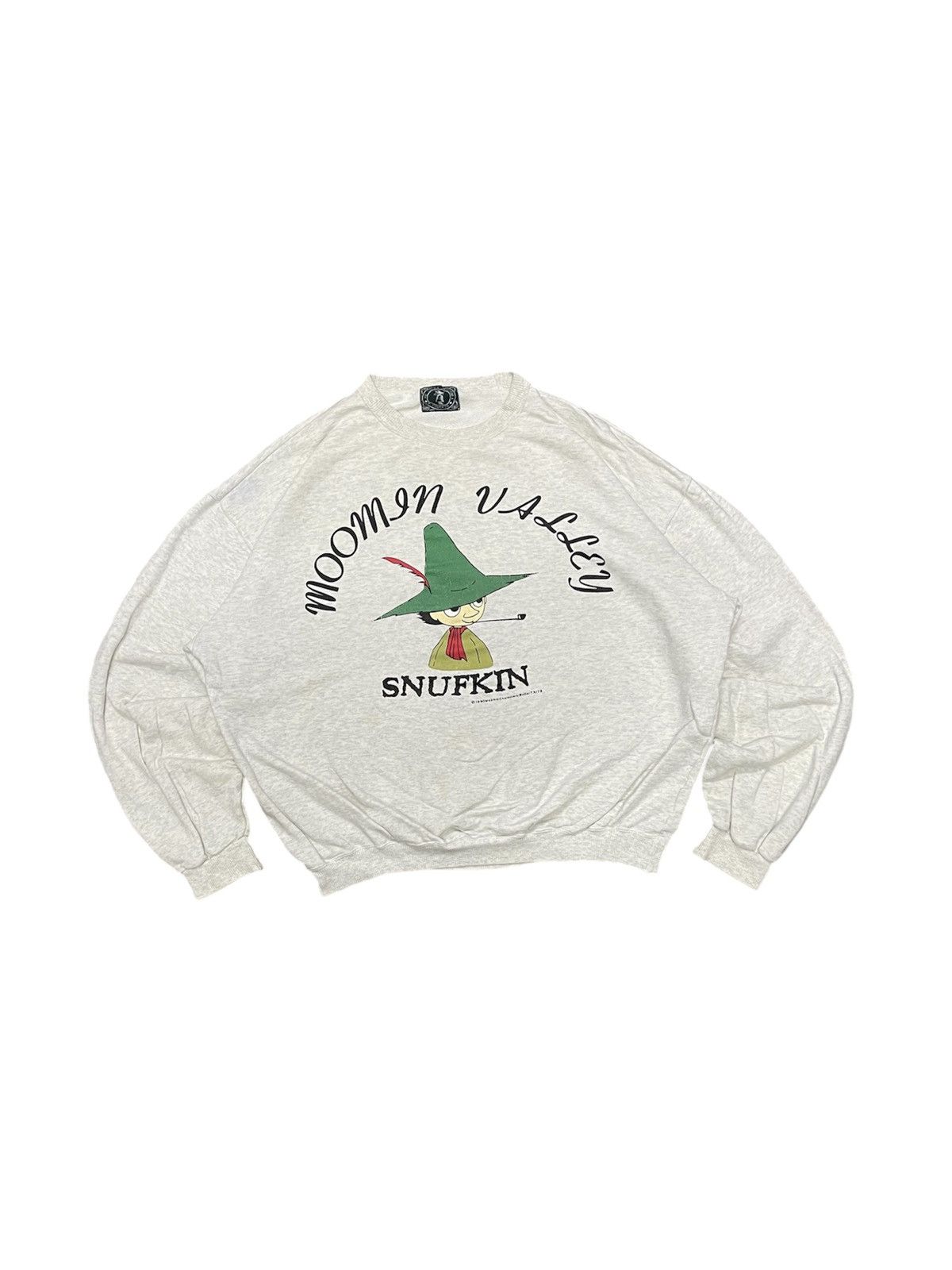 Anime Vintage 1990 Moomin Valley Snufkin Boxy Cutting T-Shirts, Hoodie, Sweatshirt