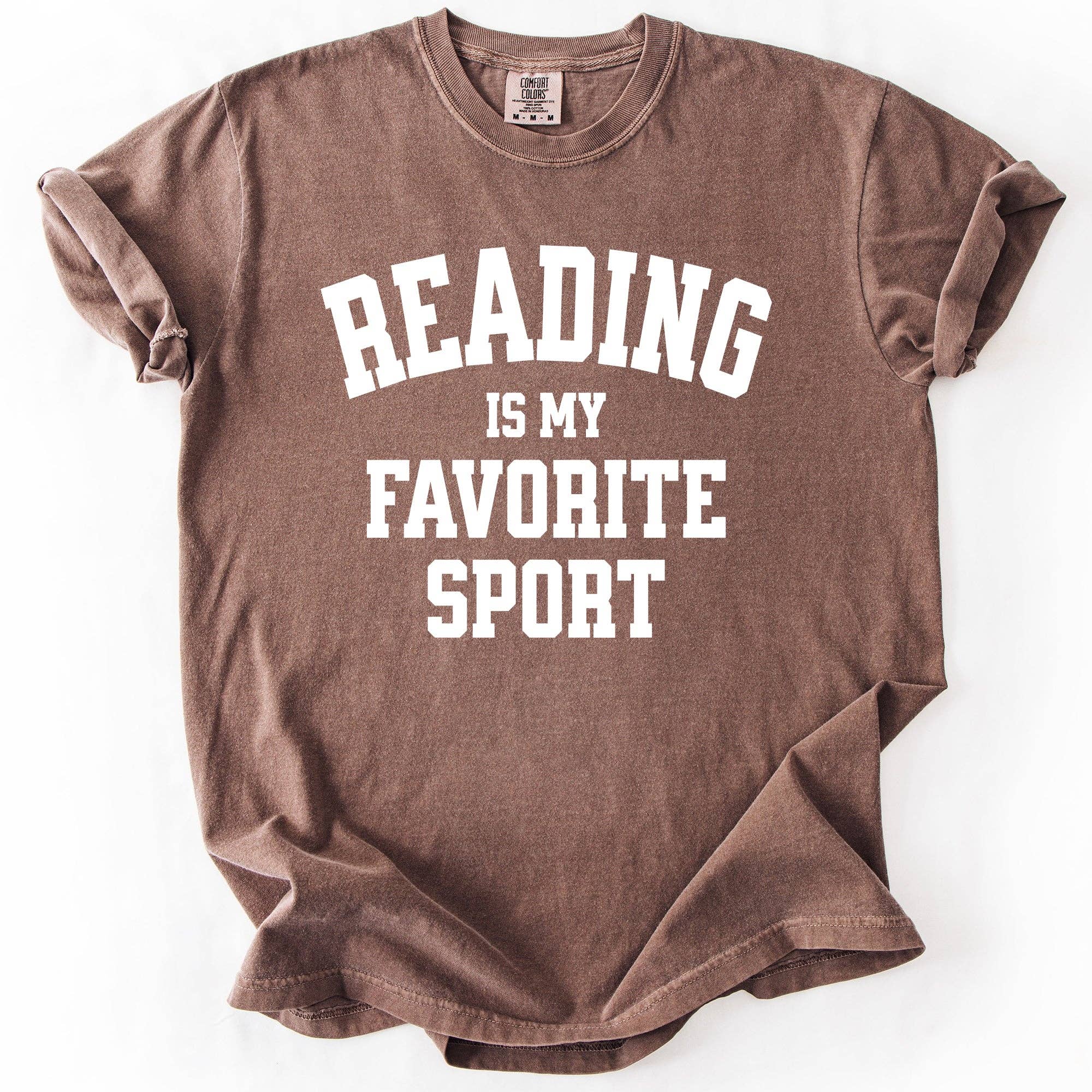 Reading Is My Favorite Sport Reading Booktok Library T-Shirt Hoodie, Sweatshirt | PodTeesHub.com