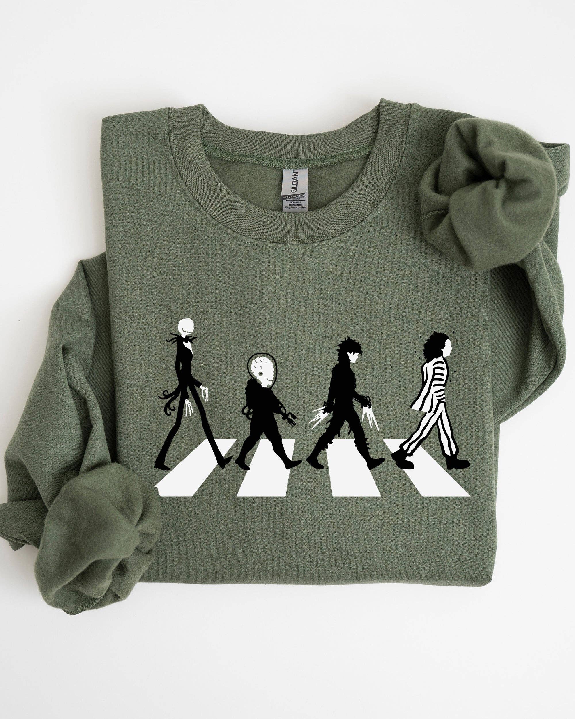 Burton Road, Skeleton, Funny, Ghost, Halloween Sweatshirt T-Shirts, Hoodie | PodTeesHub.com