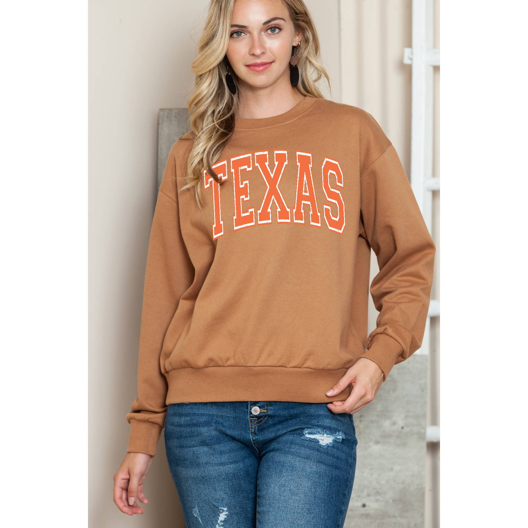 Texas Crewneck Sweater T-Shirts, Hoodie, Sweatshirt | PodTeesHub.com