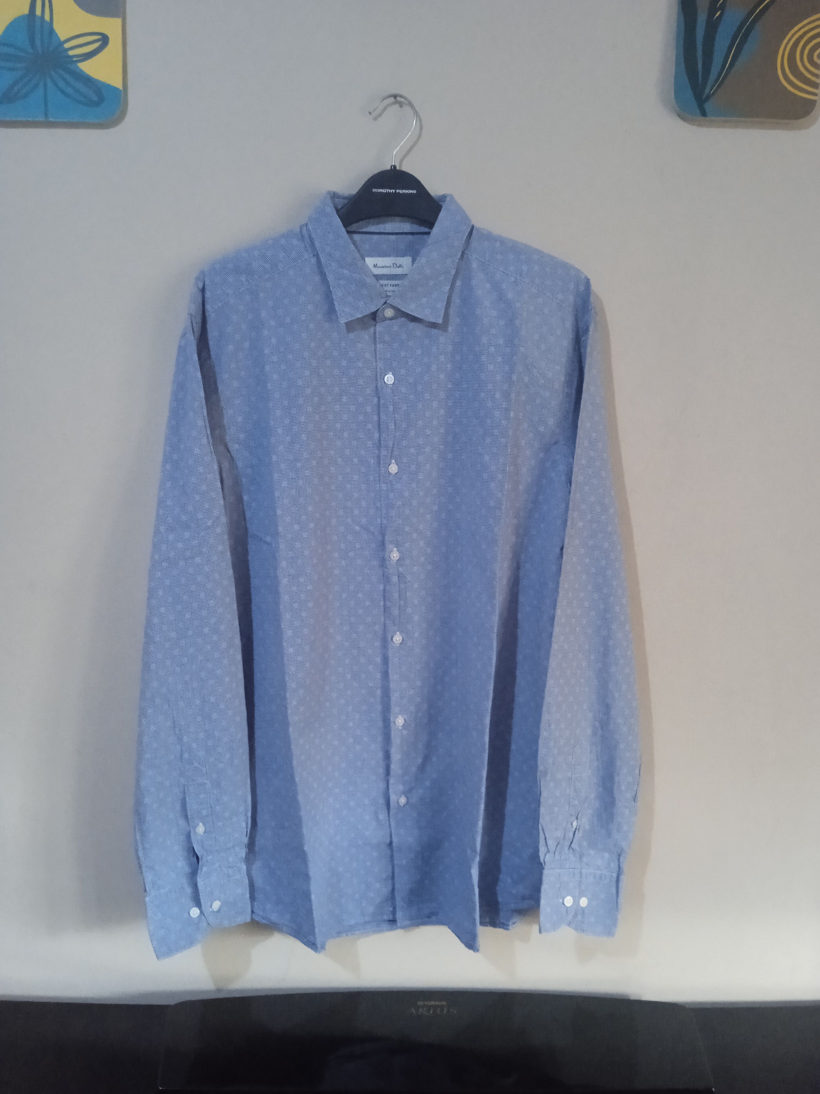Dutti Massimo Dutti Printed Shirt Hoodie, Sweatshirt | PodTeesHub.com
