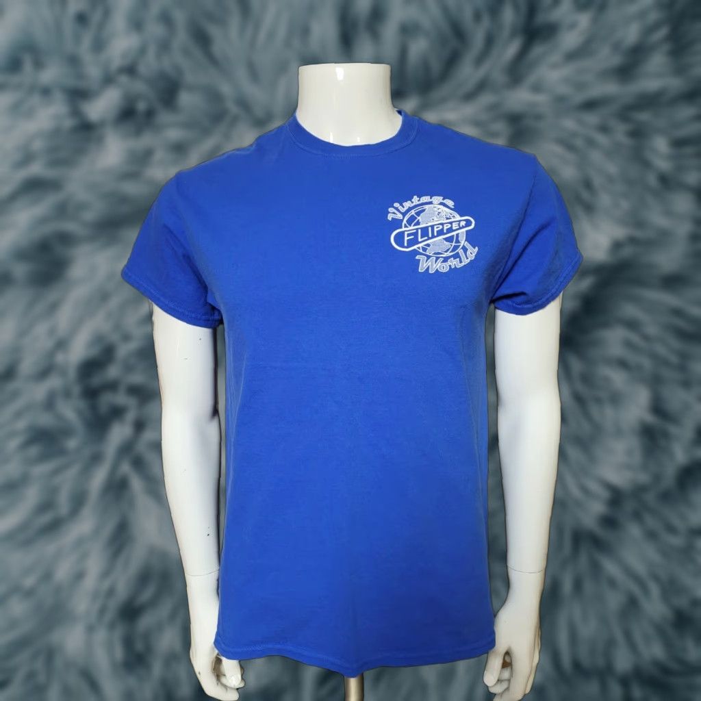 Vintage Ann Arbor Pinball Museum T Shirt Small Mi Blue Graphic Tee Mens Pinball Video Games Hoodie, Sweatshirt