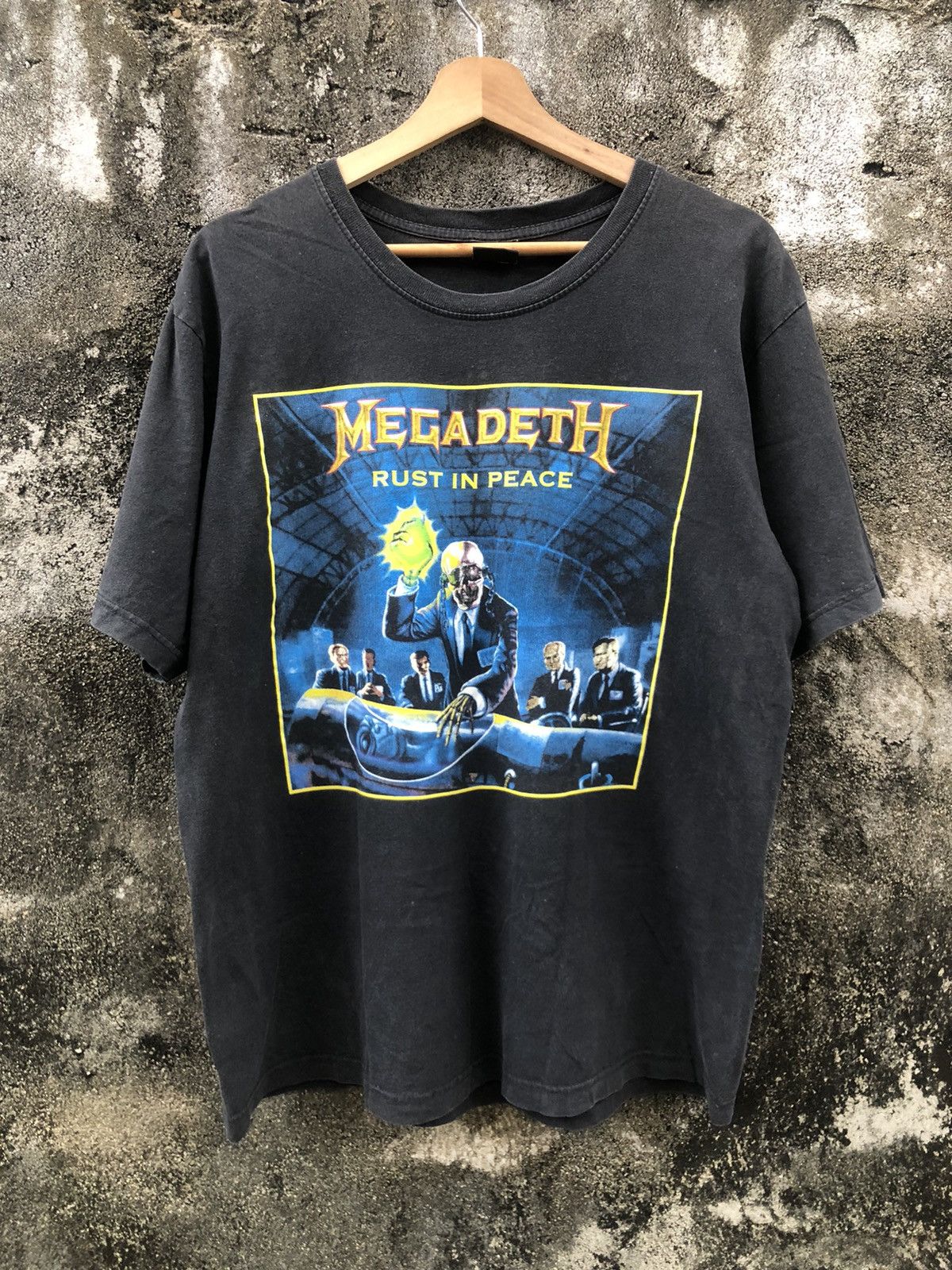 Megadeth X Vintage Rare Vintage Megadeath Rust In Peace Tshirt Hoodie, Sweatshirt | PodTeesHub.com