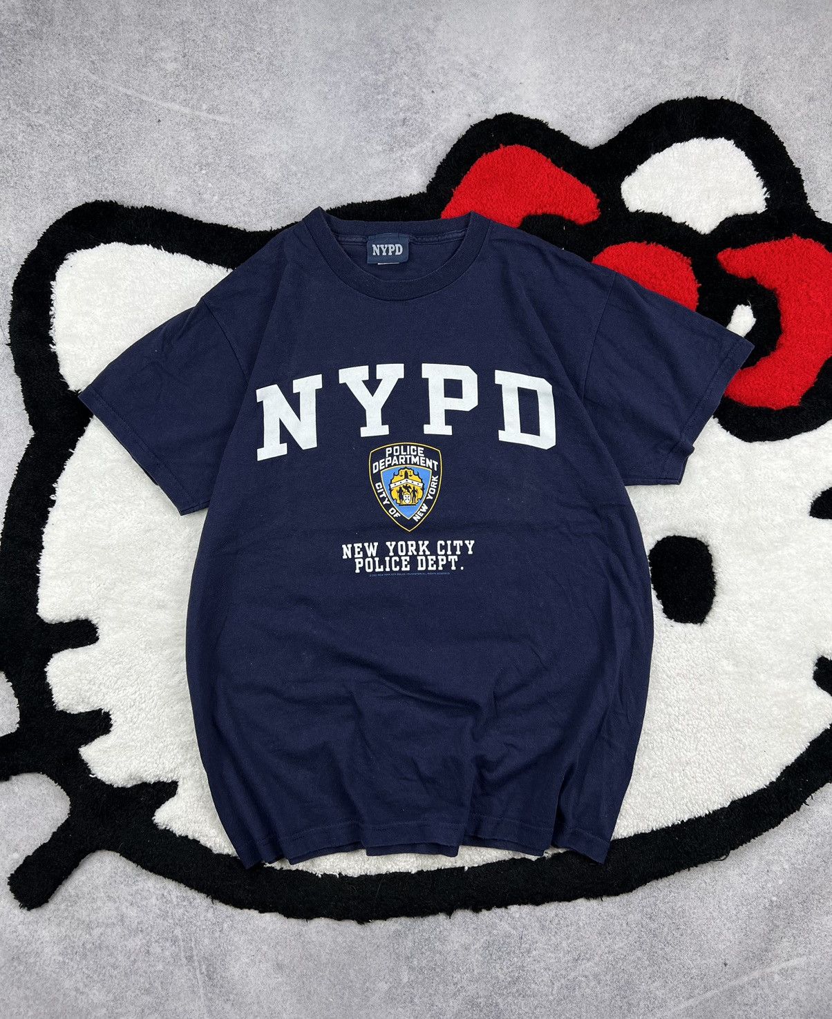 Vintage Nypd 2001 Police Dept Y2k Retro Tee Shirt Hoodie, Sweatshirt | PodTeesHub.com