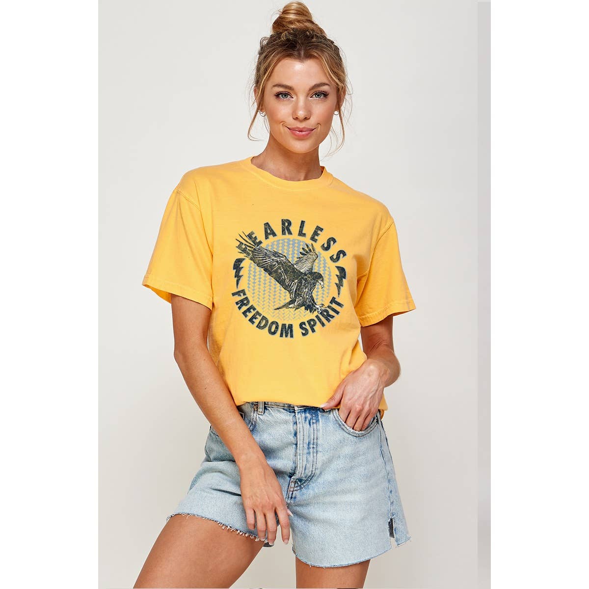 Fearless Freedom Sipirit Graphic  Tee Hoodie, Sweatshirt | PodTeesHub.com