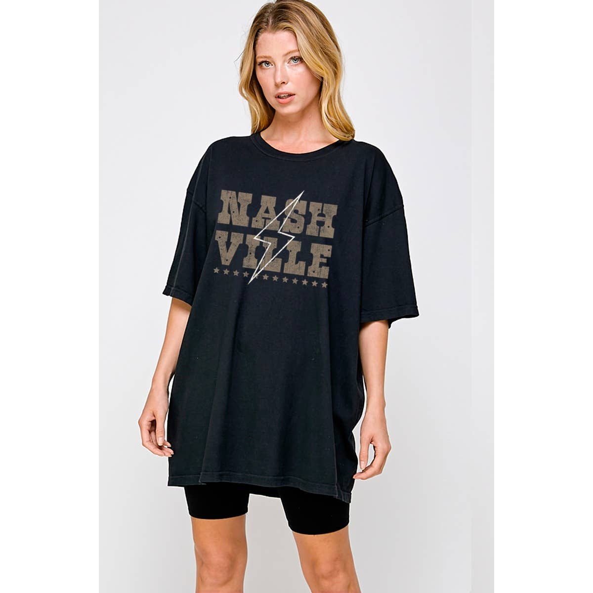 Nashville Vintage Oversized Tee Hoodie, Sweatshirt | PodTeesHub.com