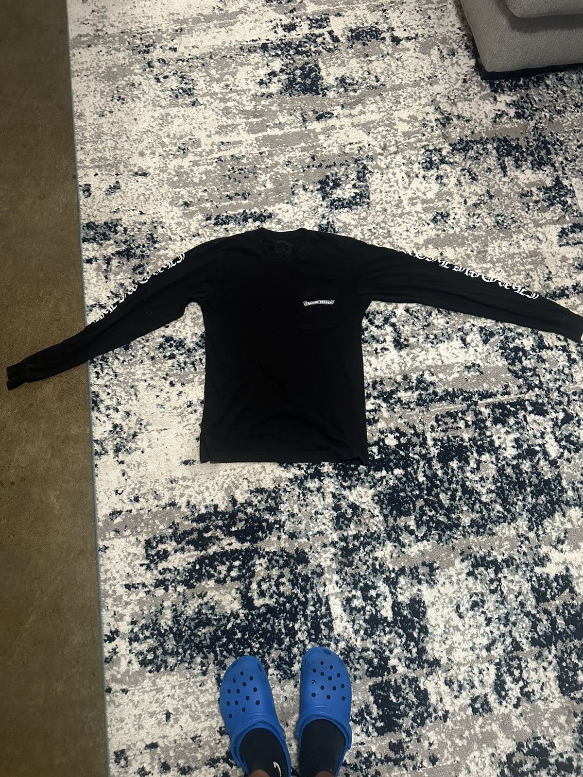 Hearts Chrome Hearts Black Long Sleeve T-Shirts, Hoodie, Sweatshirt | PodTeesHub.com