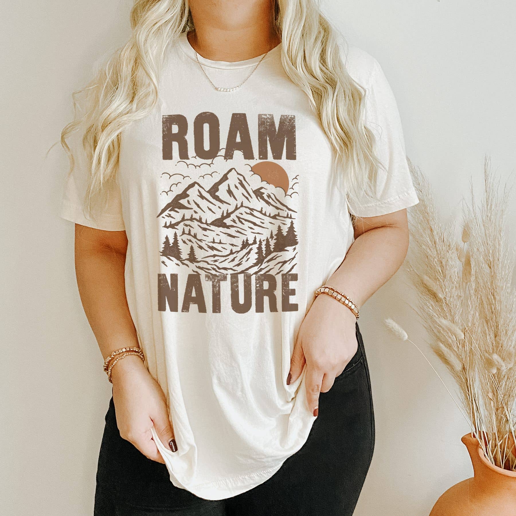 Roam Nature L Nature Tee Hoodie, Sweatshirt | PodTeesHub.com