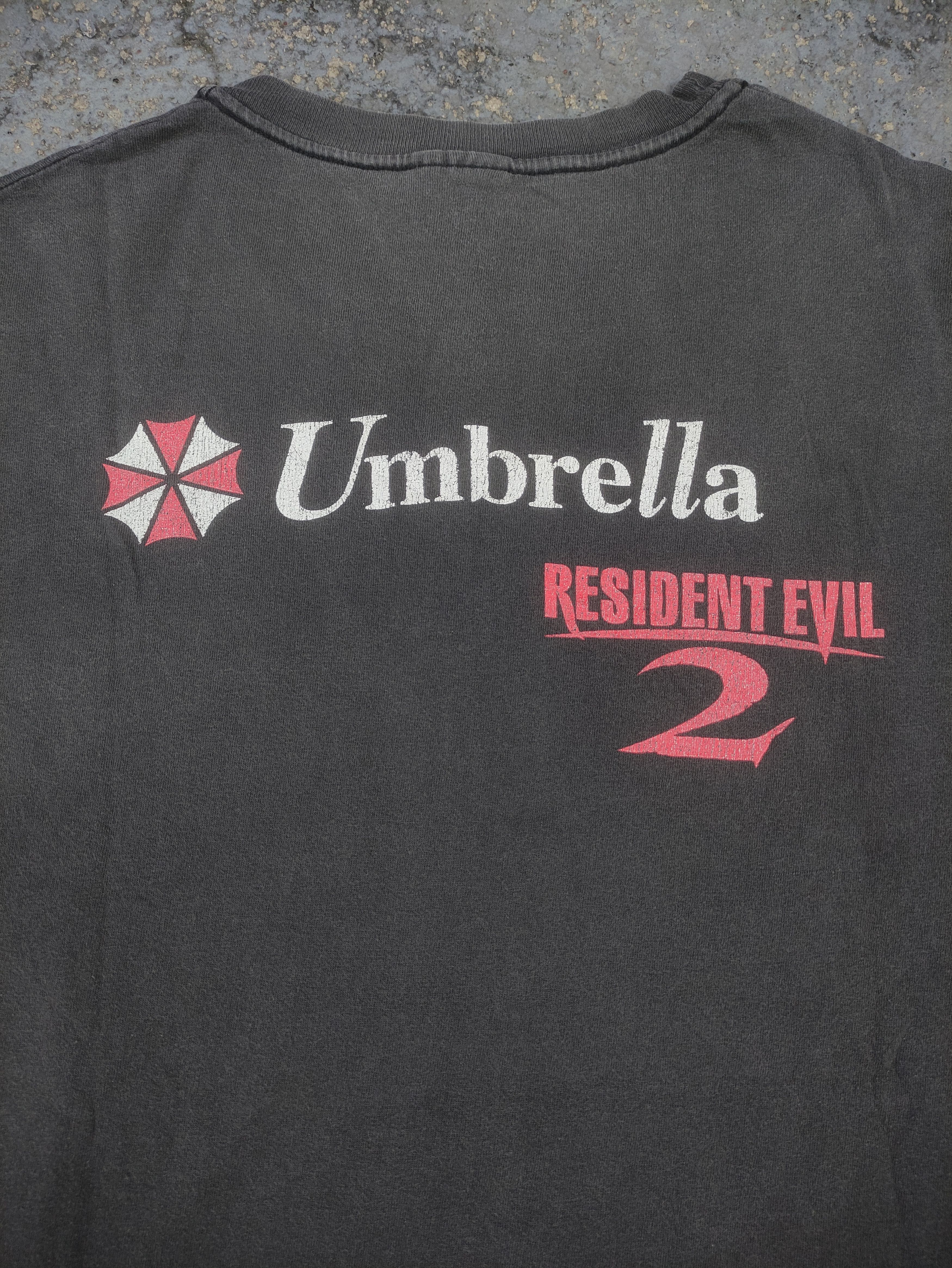 Vintage Resident Evil 2 Capcom Umbrella Video Game Shirt Hoodie, Sweatshirt | PodTeesHub.com