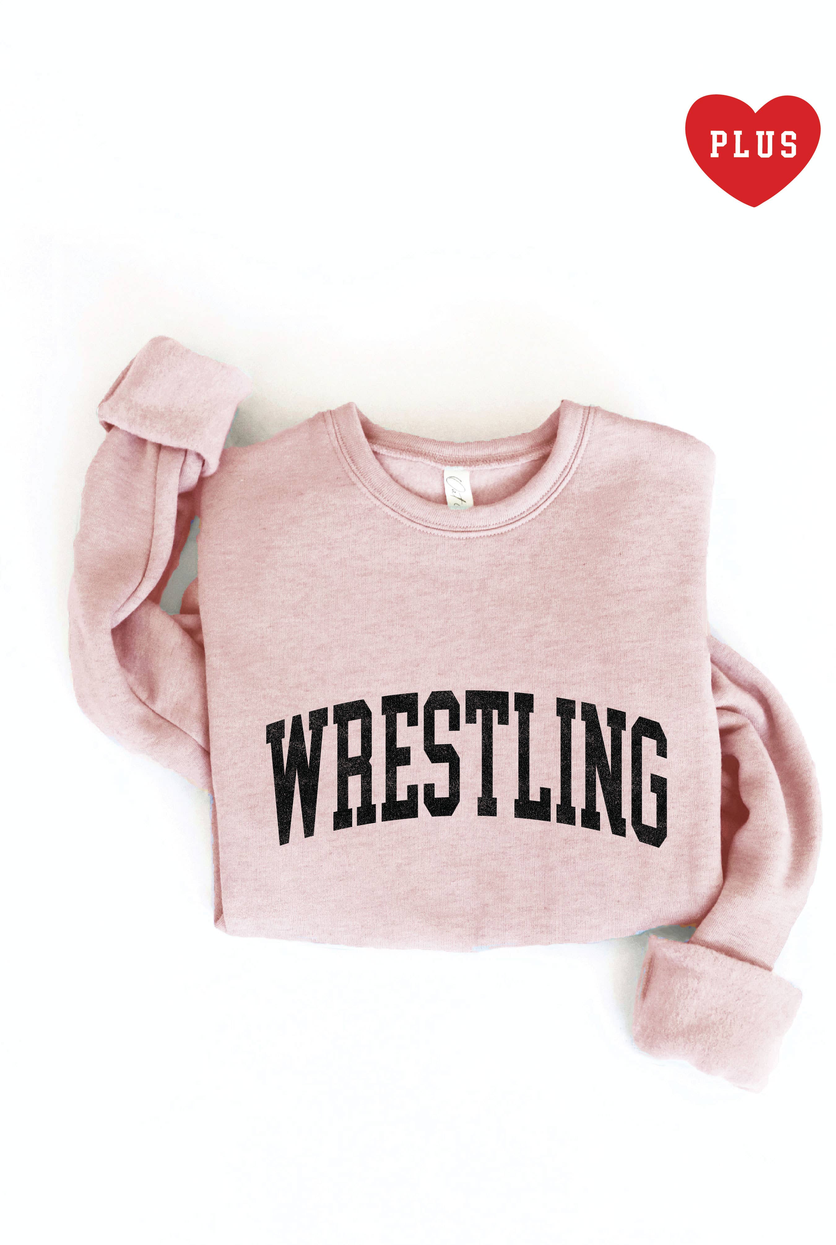 Wrestling Plus Graphic Sweatshirt T-Shirts, Hoodie | PodTeesHub.com