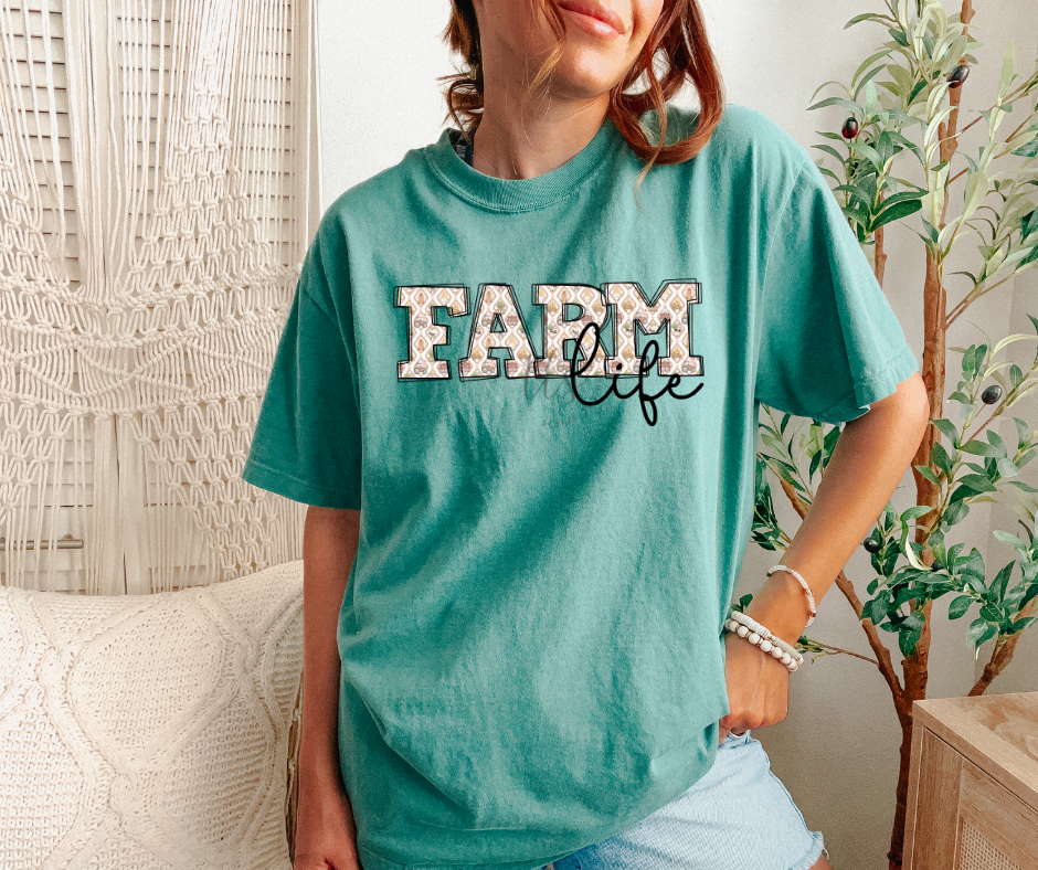 Exclusive Farm Life T-Shirt Hoodie, Sweatshirt | PodTeesHub.com
