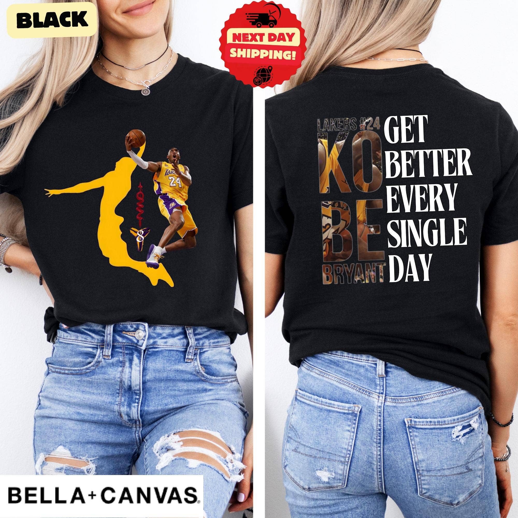 Kobe Bryant Mamba Forever Inspirational Quote Lakers 24 Tee Hoodie, Sweatshirt | PodTeesHub.com