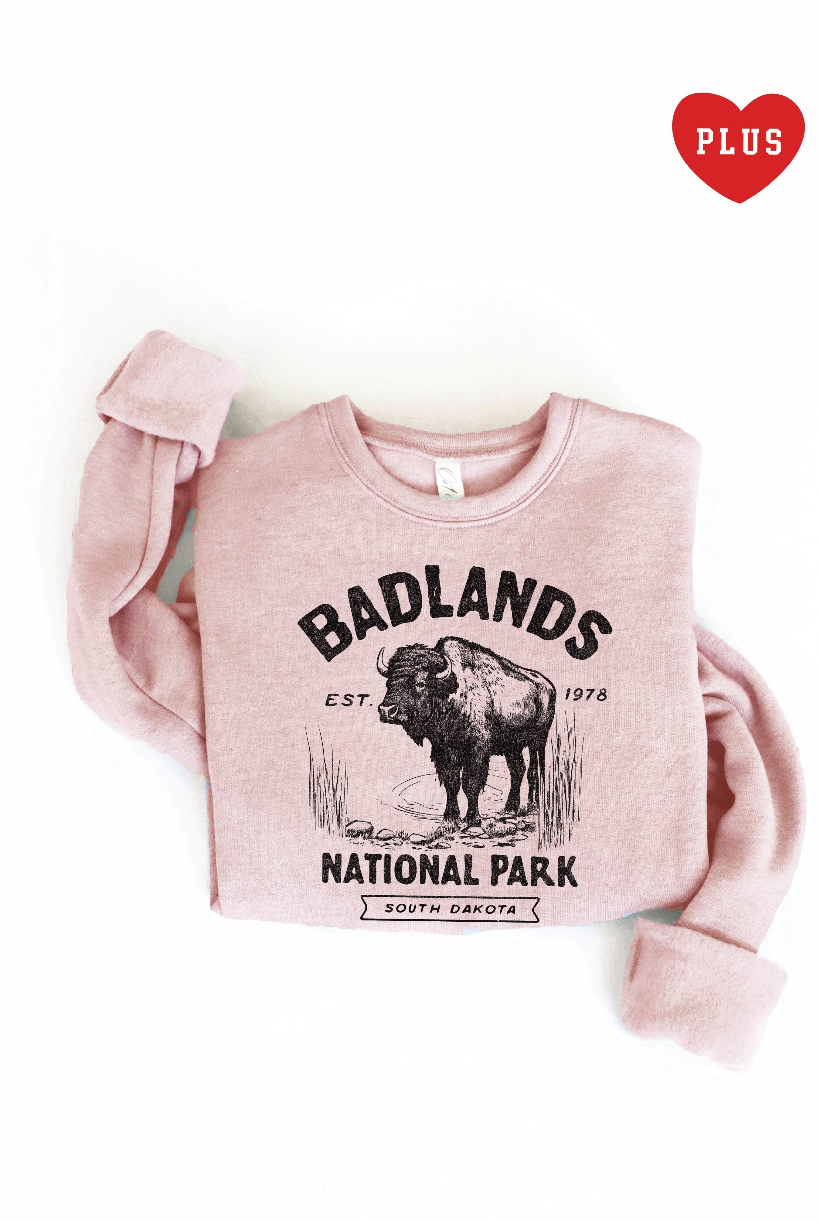 Badlands Plus Graphic Sweatshirt T-Shirts, Hoodie | PodTeesHub.com