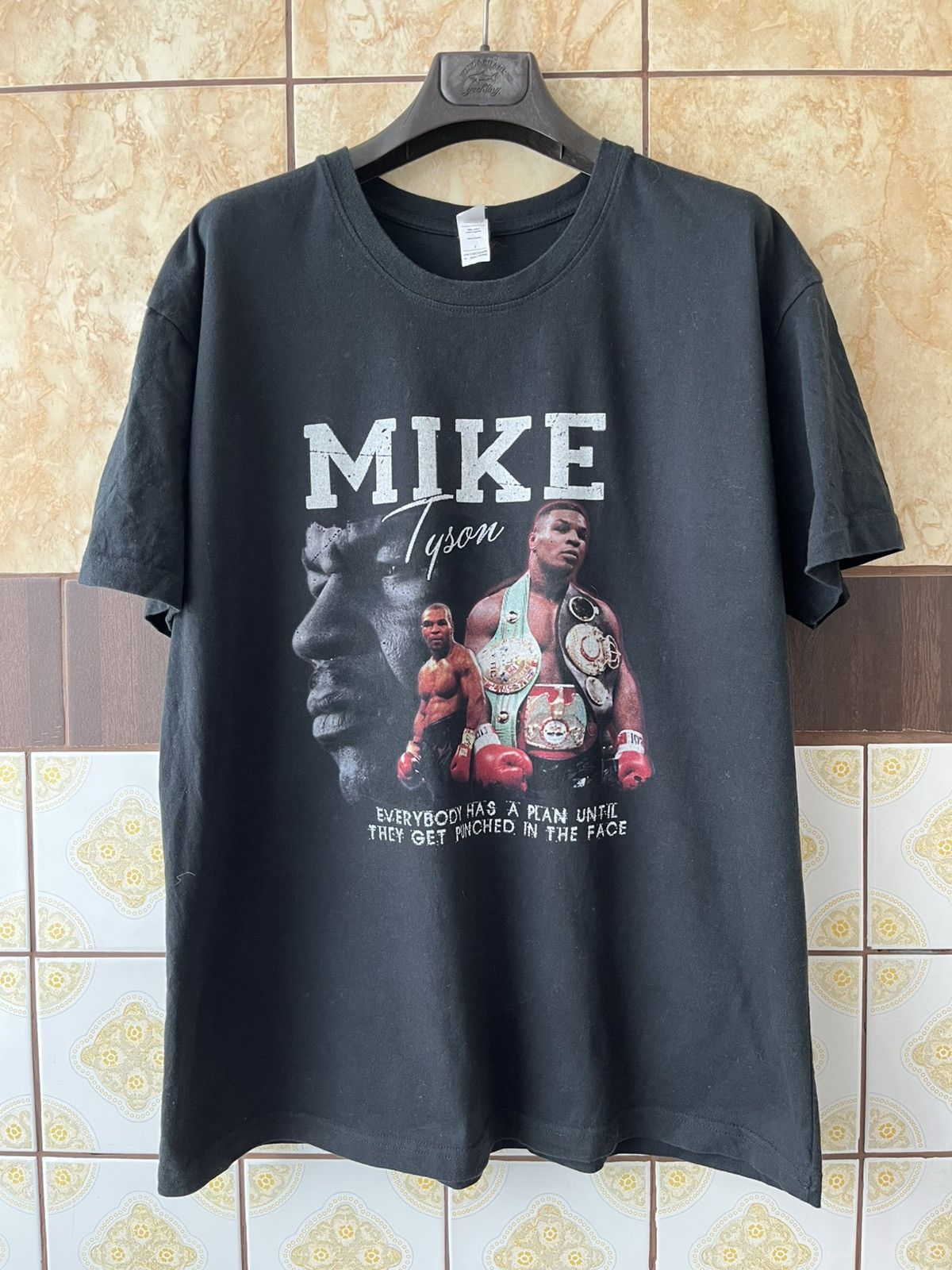 Vintage Mike Tyson Tee Shirt Hoodie, Sweatshirt | PodTeesHub.com