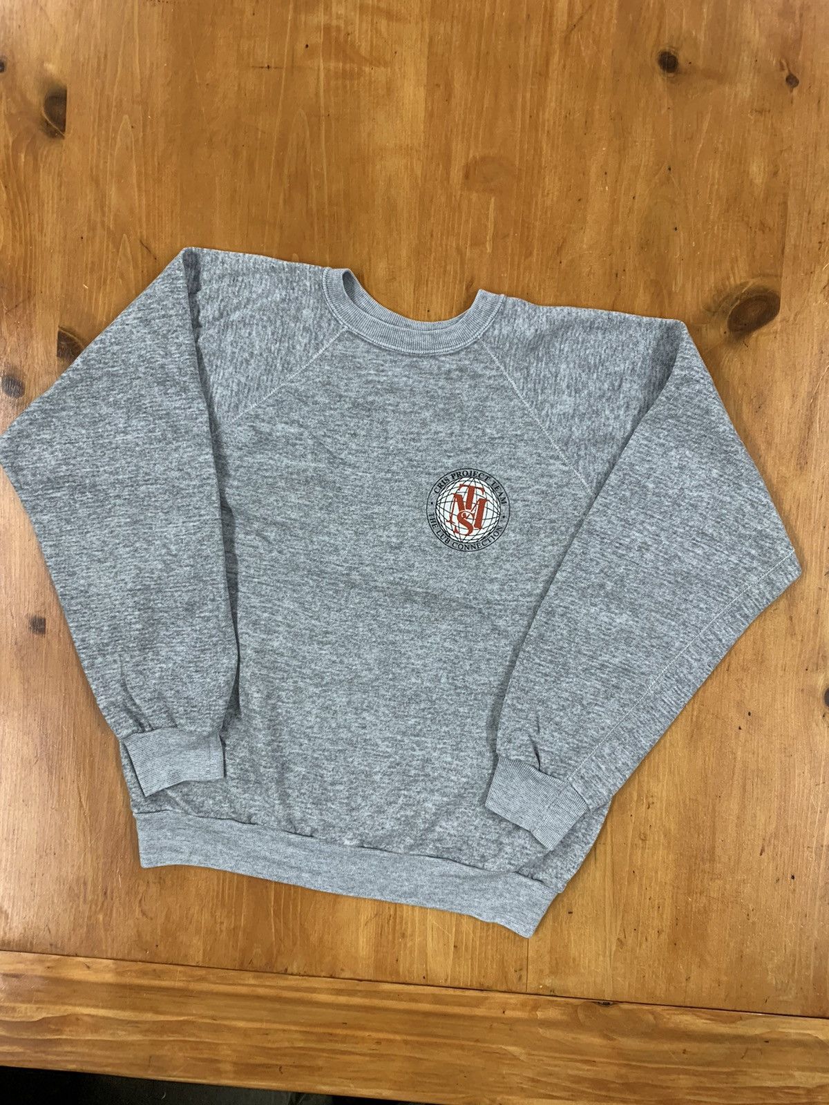 Vintage Crewneck Tms Cris Project Team Lib Connection Crewneck T-Shirts, Hoodie, Sweatshirt | PodTeesHub.com