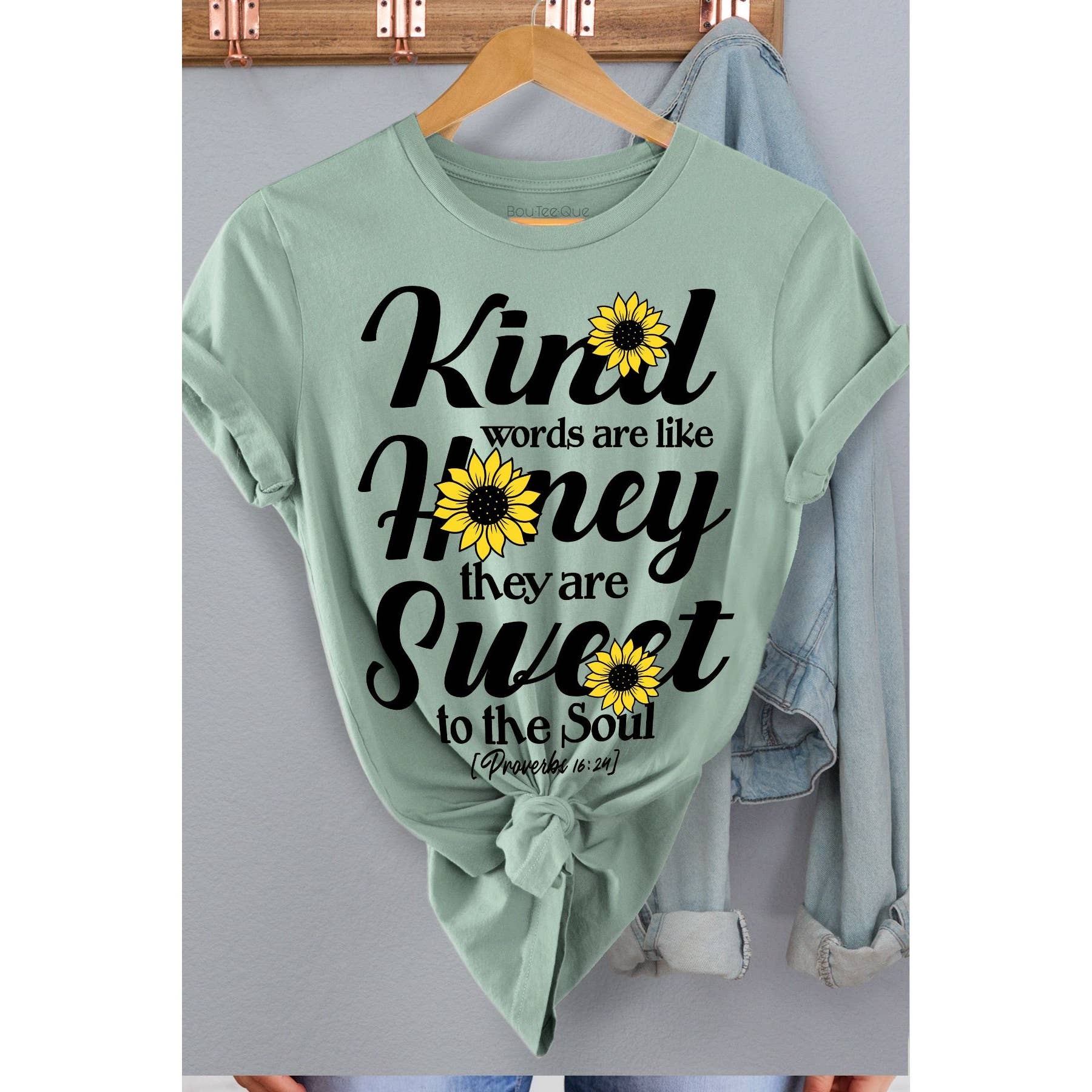 Kind Words Are Like Honey They Are Sweet - Short Sleeve Tee Hoodie, Sweatshirt | PodTeesHub.com
