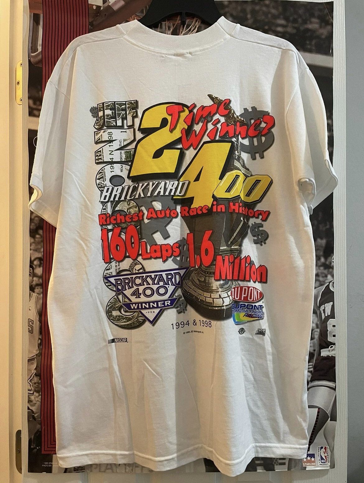 Vintage Nascar Jeff Gordon Million Dollar Race Aop Shirt T-Shirts, Hoodie, Sweatshirt