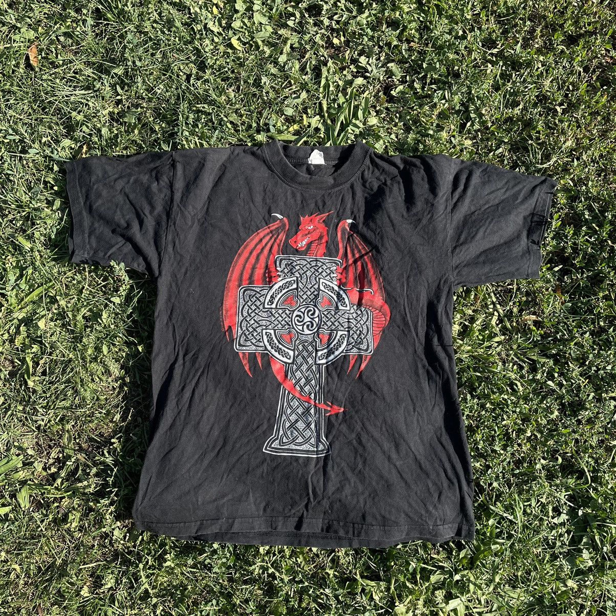 Vintage Y2k God Skulls Vamp Devil Dead Face Horror Print Tee Hoodie, Sweatshirt | PodTeesHub.com