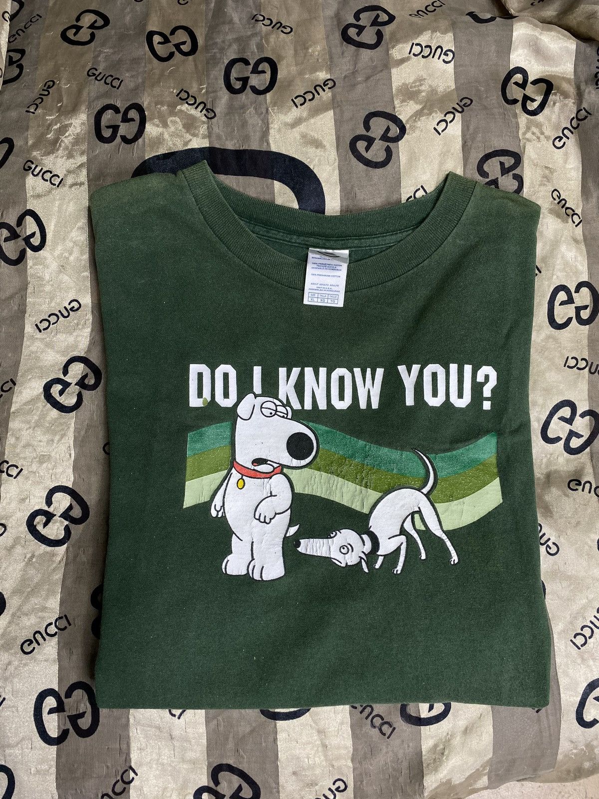 Vintage 00 Family Guy Promo Tee Shirt Xlarge Hoodie, Sweatshirt | PodTeesHub.com