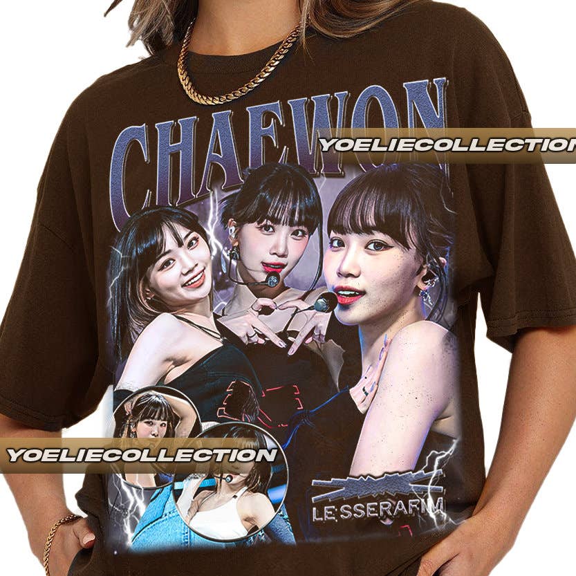 Vintage Chaewon Limited Edition Twice Unisex T-Shirt Hoodie, Sweatshirt | PodTeesHub.com