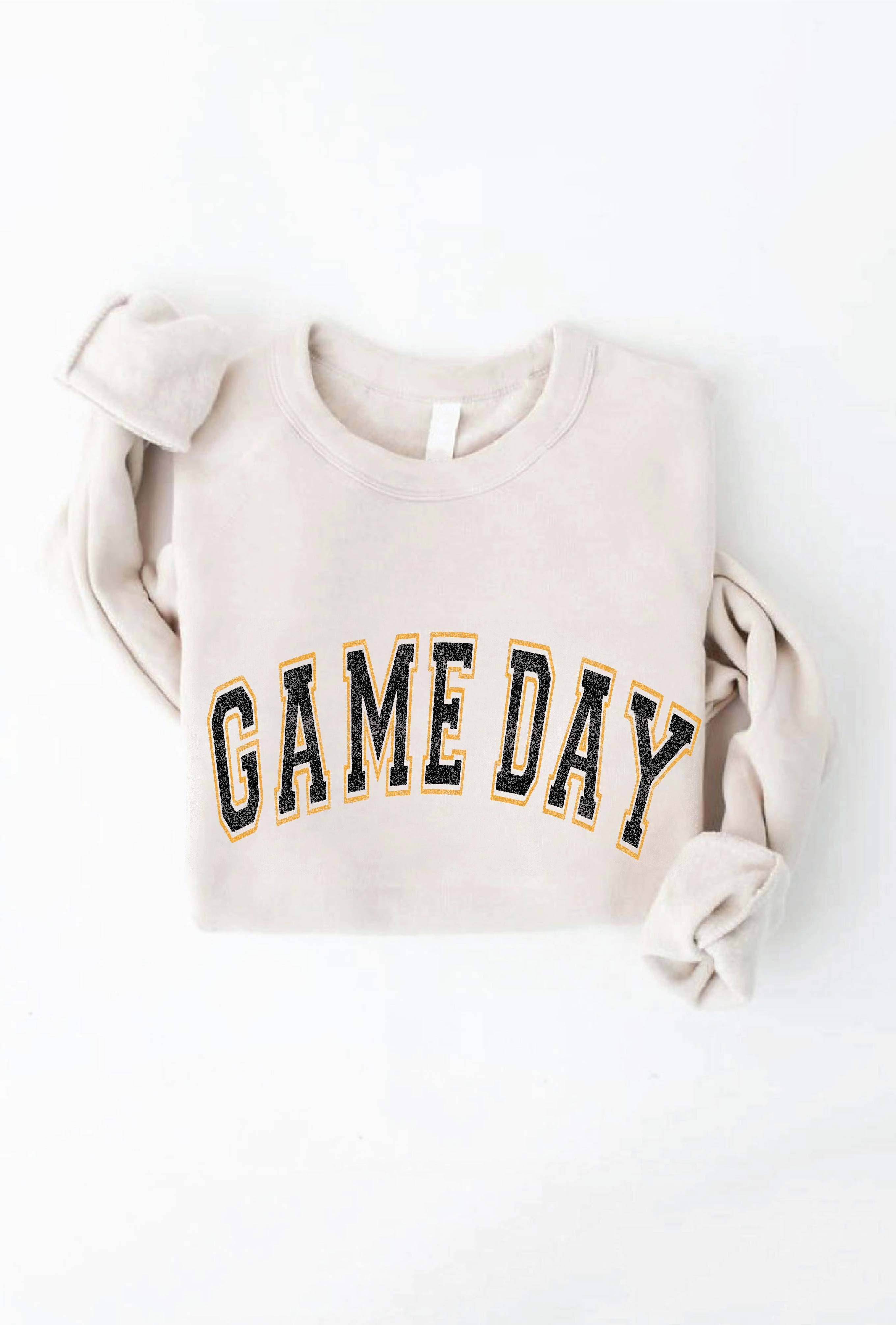 Game Day Gold/Black  Sweatshirt T-Shirts, Hoodie | PodTeesHub.com