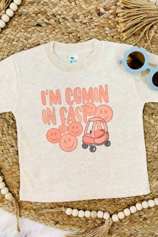 Comin' in Fast Little Tykes Kids Tee Hoodie, Sweatshirt | PodTeesHub.com