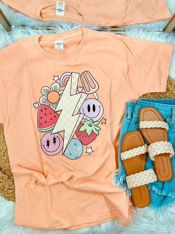 Preppy Summer Collage Dtf Tee Hoodie, Sweatshirt | PodTeesHub.com