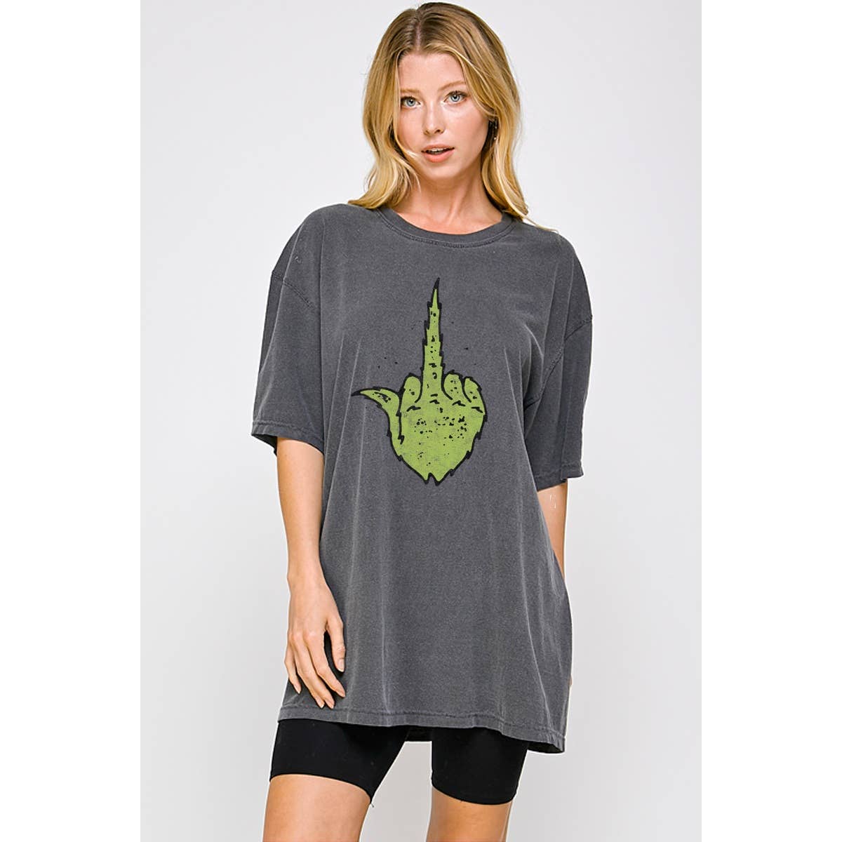 Grinch Hand Christmas  Vintage Graphic Tee Hoodie, Sweatshirt | PodTeesHub.com
