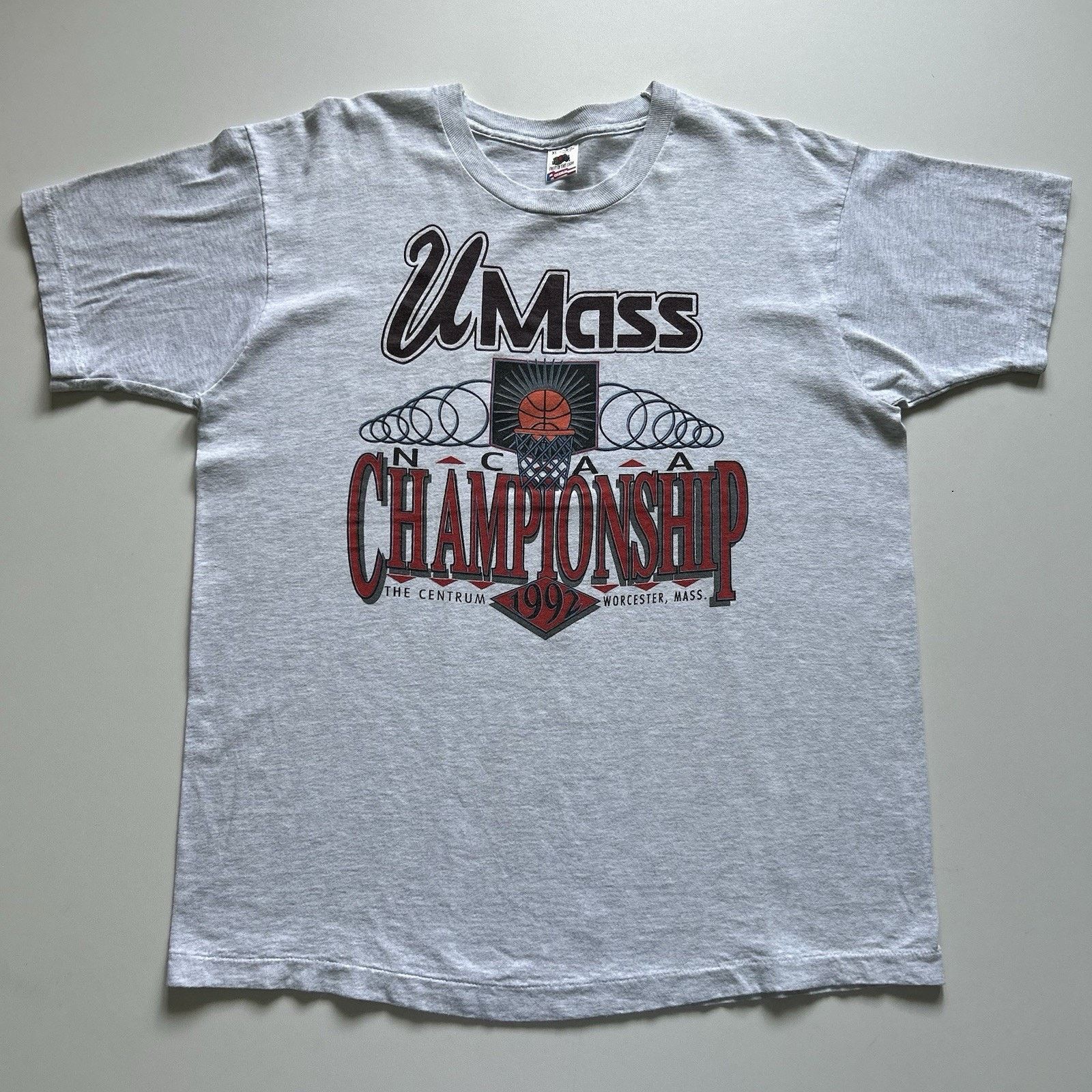 Ncaa X Vintage Vintage 90s Umass Xl Ncaa University Ncaa Champs Art T-Shirts, Hoodie, Sweatshirt