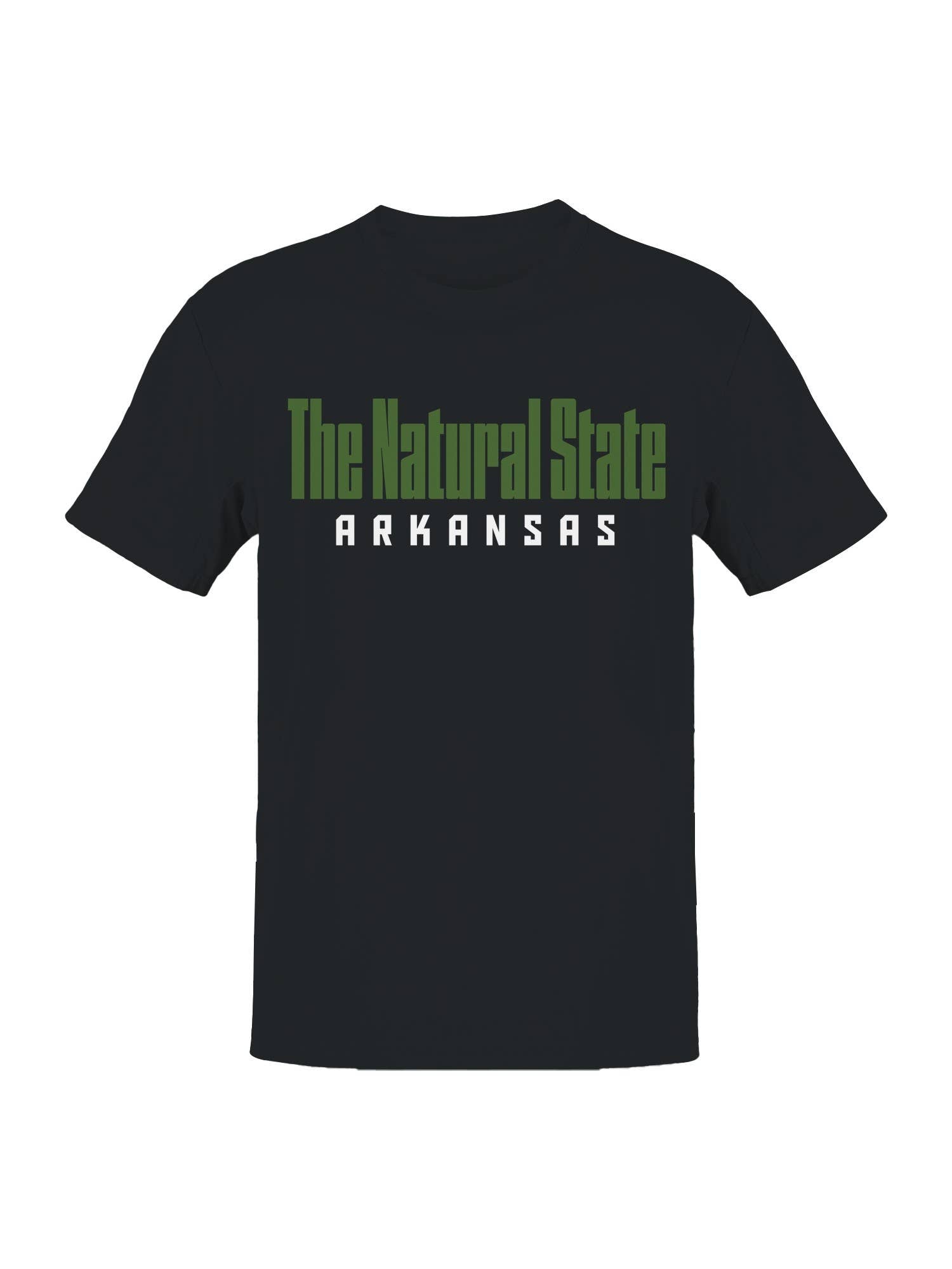 Arkansas the Natural State Graphic Men's T-Shirt Hoodie, Sweatshirt | PodTeesHub.com