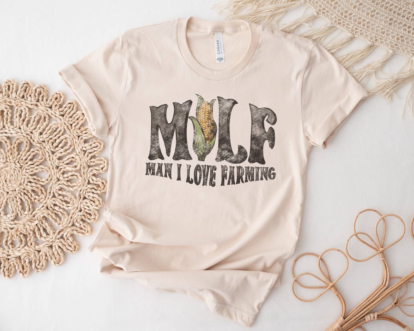 Man I Love Farming T-Shirt Hoodie, Sweatshirt | PodTeesHub.com