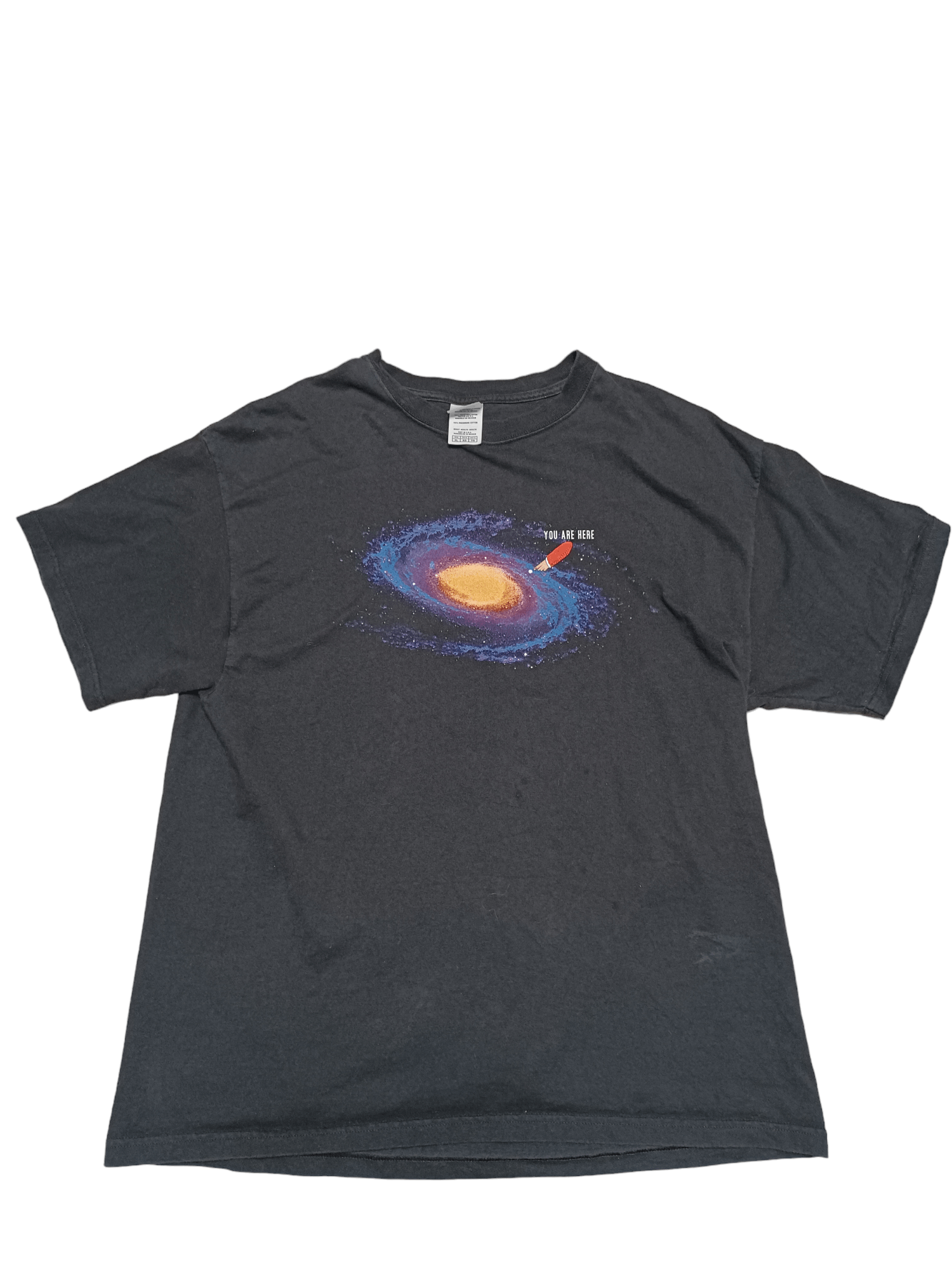 Vintage You Are Here Space Delta Made In Mexico Vintage Tee Hoodie, Sweatshirt | PodTeesHub.com