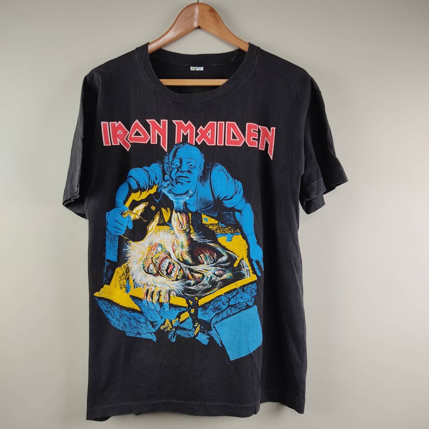 Iron Maiden X Vintage 1990 Iron Maiden No Prayer For The Dying T-Shirts, Hoodie, Sweatshirt | PodTeesHub.com