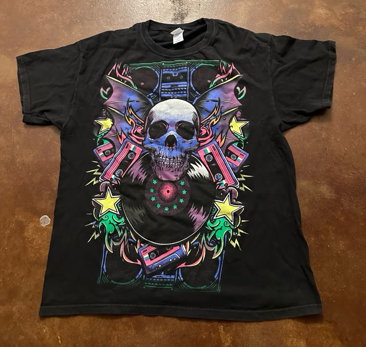 Other Y2k Neon Retro Tee Size Men S Large Hoodie, Sweatshirt | PodTeesHub.com