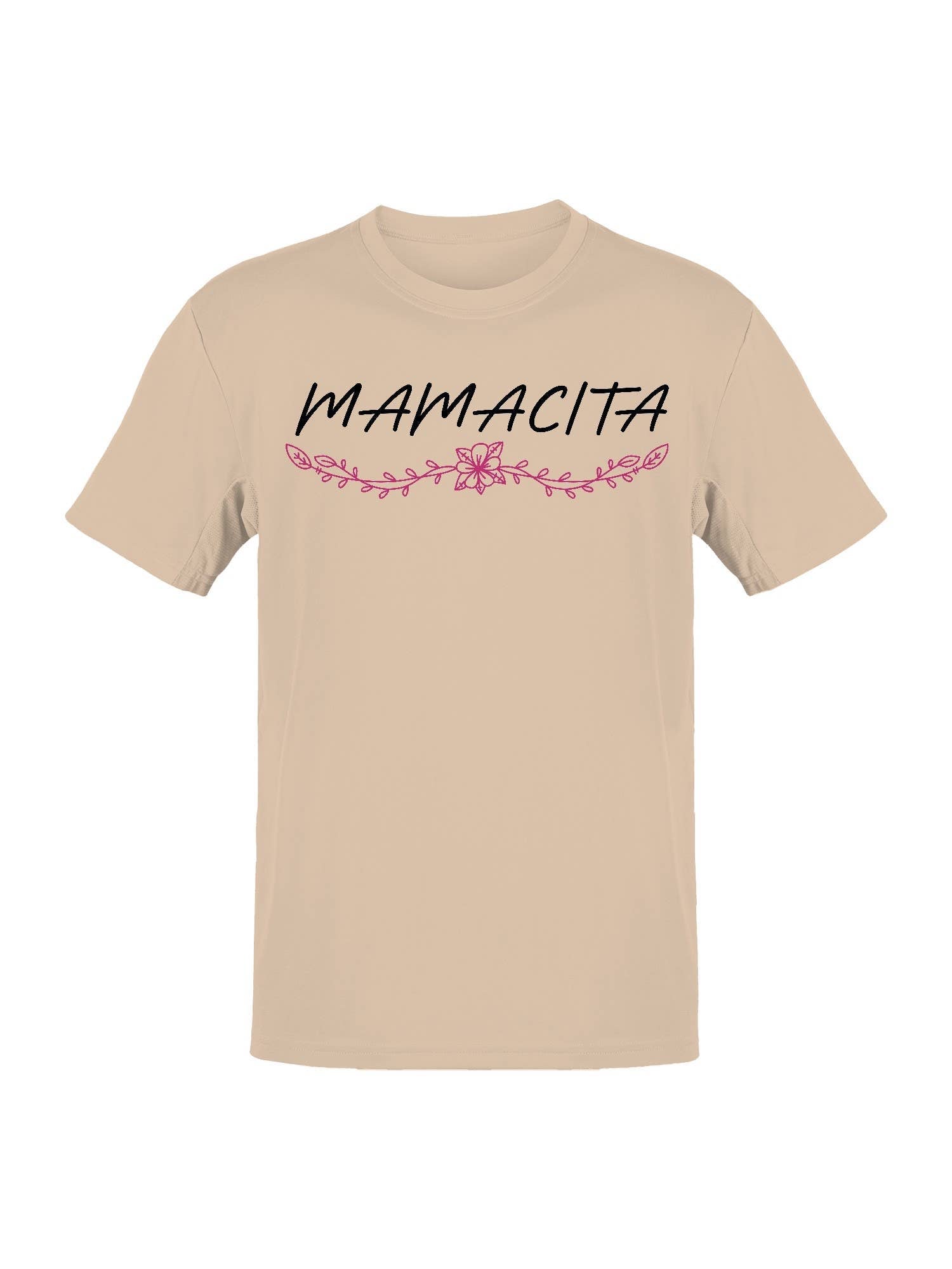 Elegant Floral "Mamacita" Design Women's T-Shirt Hoodie, Sweatshirt | PodTeesHub.com