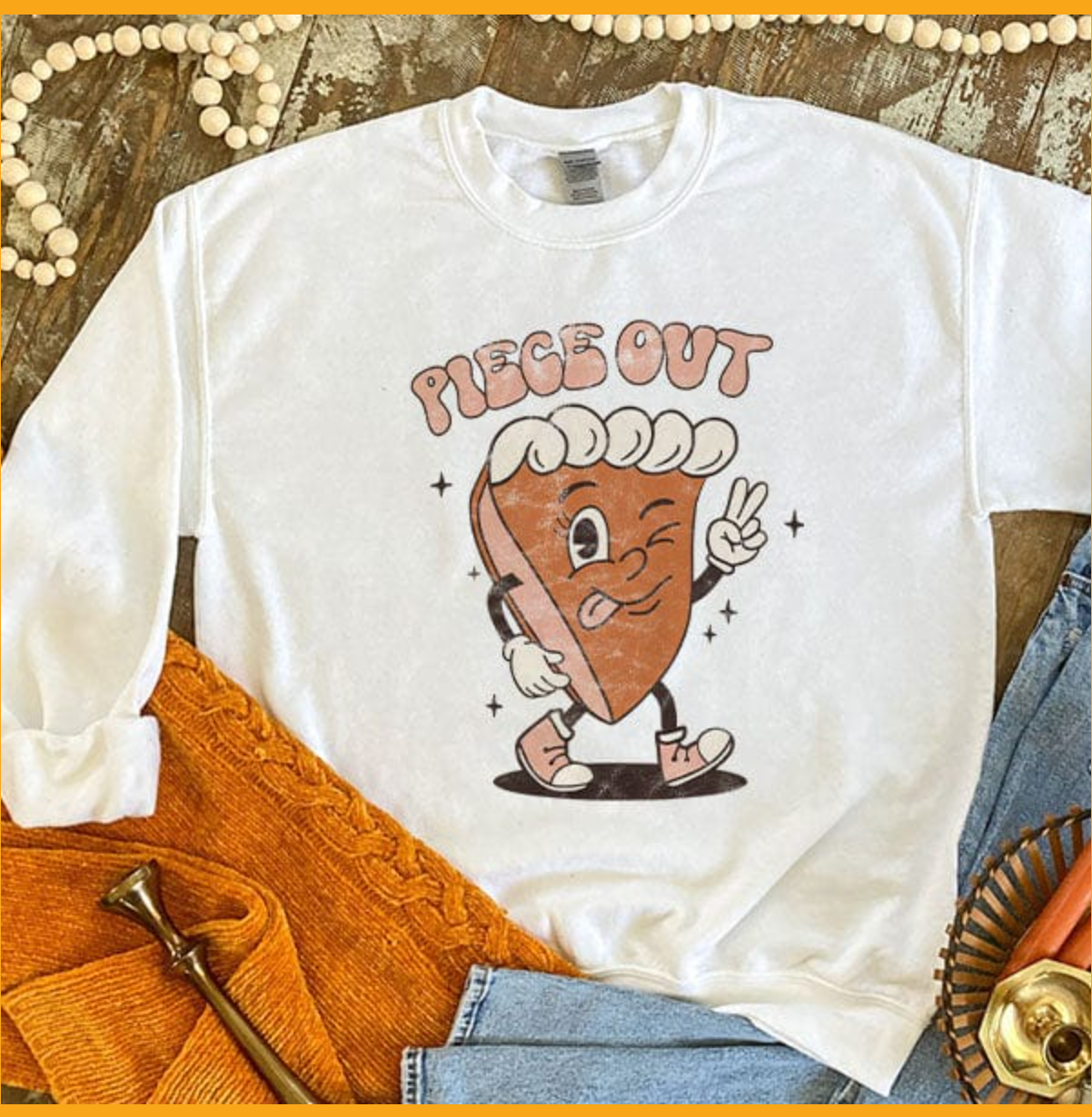 Piece Out Pie Sweatshirt T-Shirts, Hoodie | PodTeesHub.com
