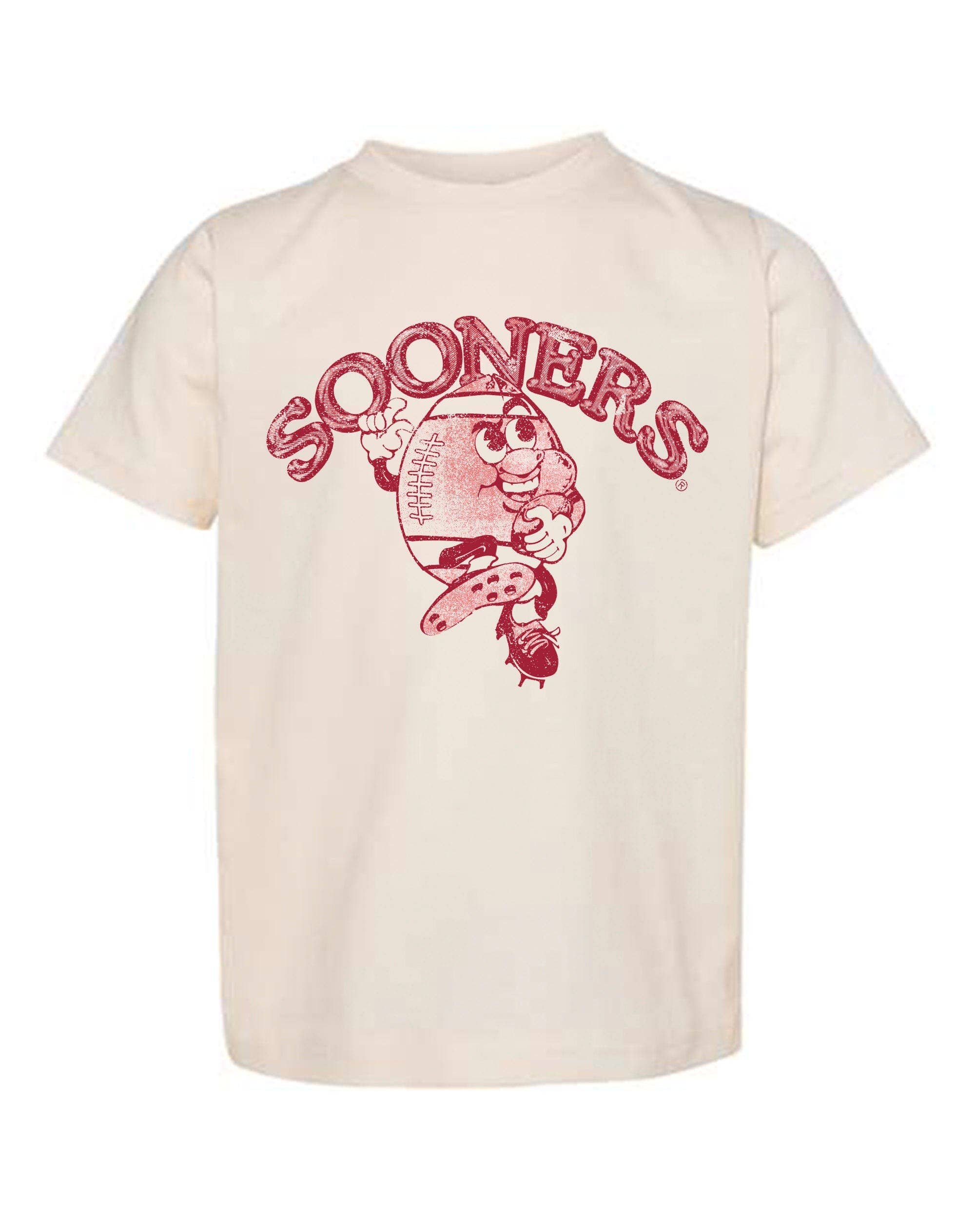 Children's Ou Sooners Football Run Oatmeal Tee Hoodie, Sweatshirt | PodTeesHub.com