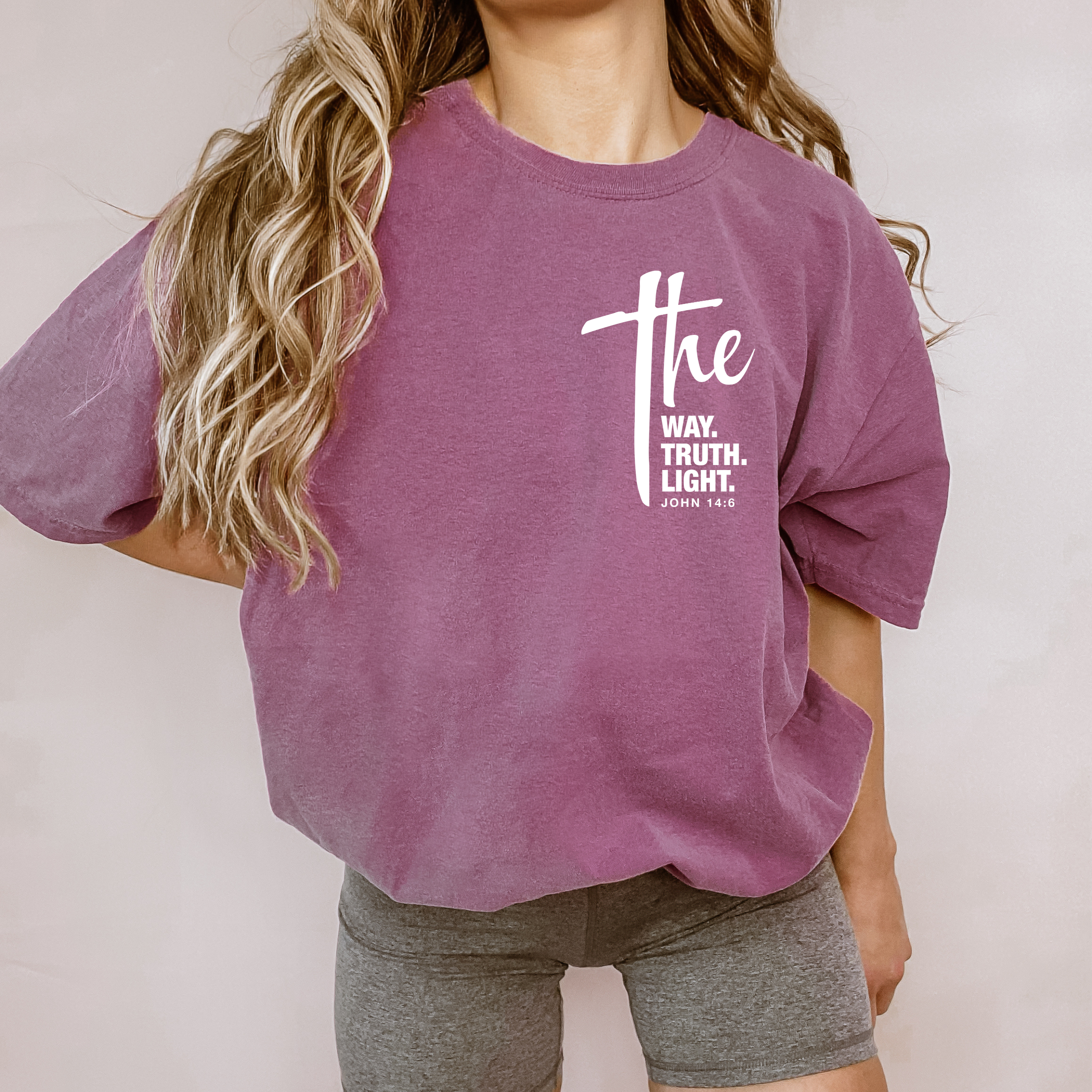 The Way, Truth, Life Christian Tee - Graphic Tee Spring Tee Hoodie, Sweatshirt | PodTeesHub.com