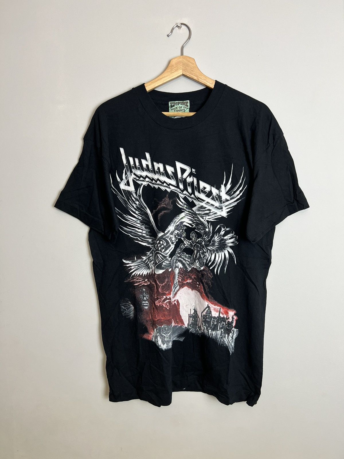 Vintage 90s Judas Priest Painkiller Metal Band Rock Tee Hoodie, Sweatshirt | PodTeesHub.com