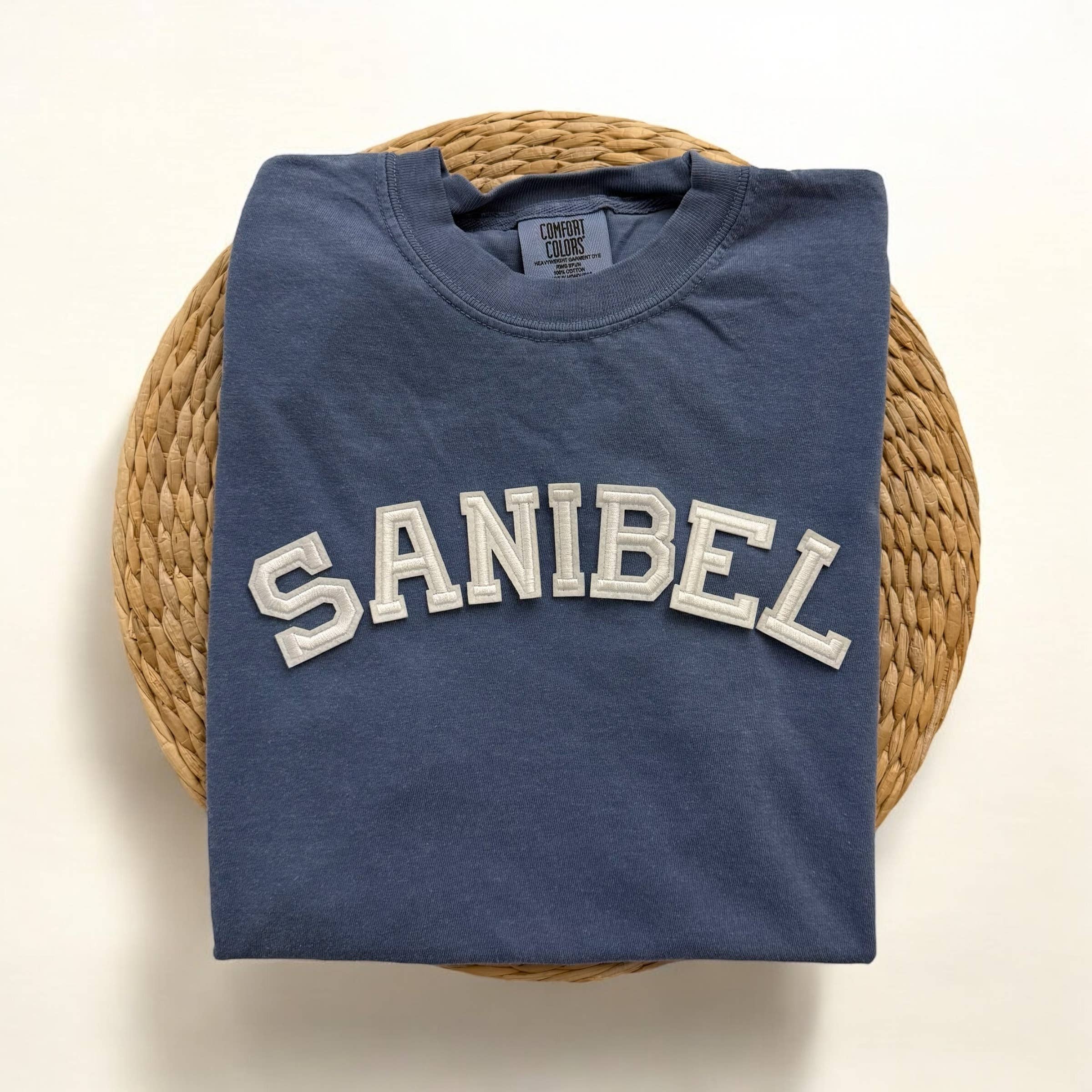 Comfort Colors Sanibel Florida Short Sleeve Shirt Hoodie, Sweatshirt | PodTeesHub.com