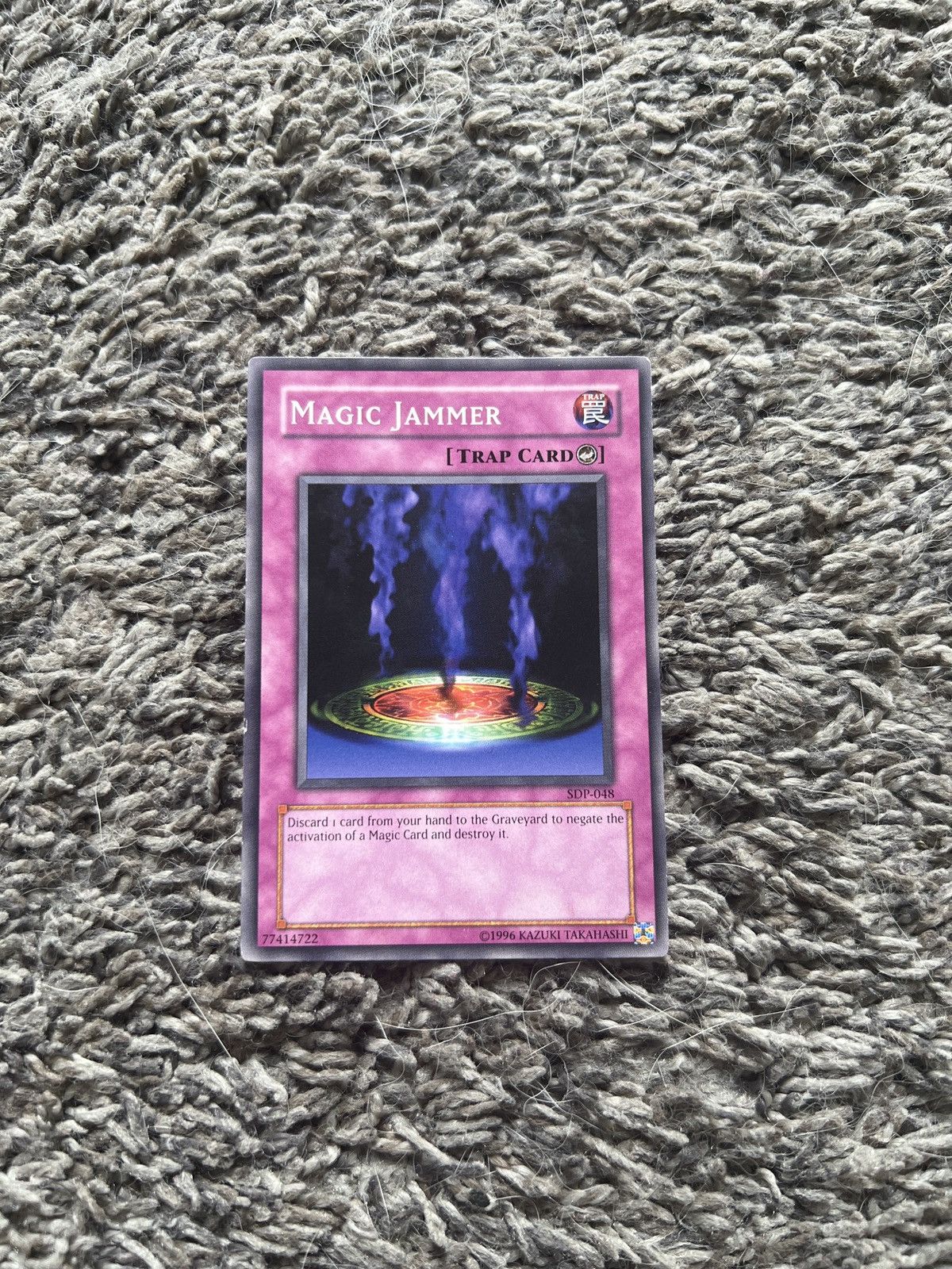 Vintage 1996 Konami Yu Gi Oh Magic Jammer Card T-Shirts, Hoodie, Sweatshirt